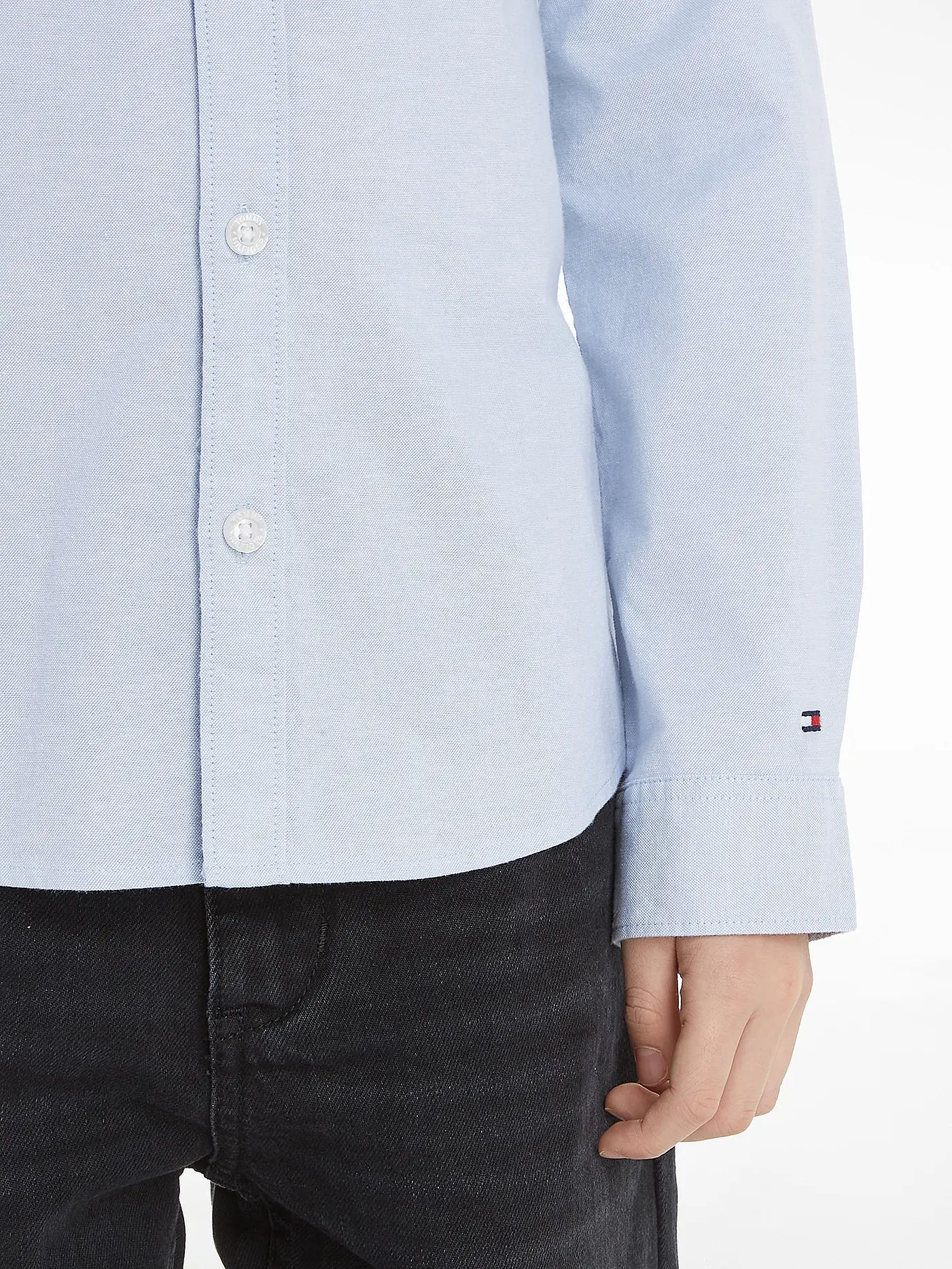 TOMMY HILFIGER | Jungen Hemd | hellblau