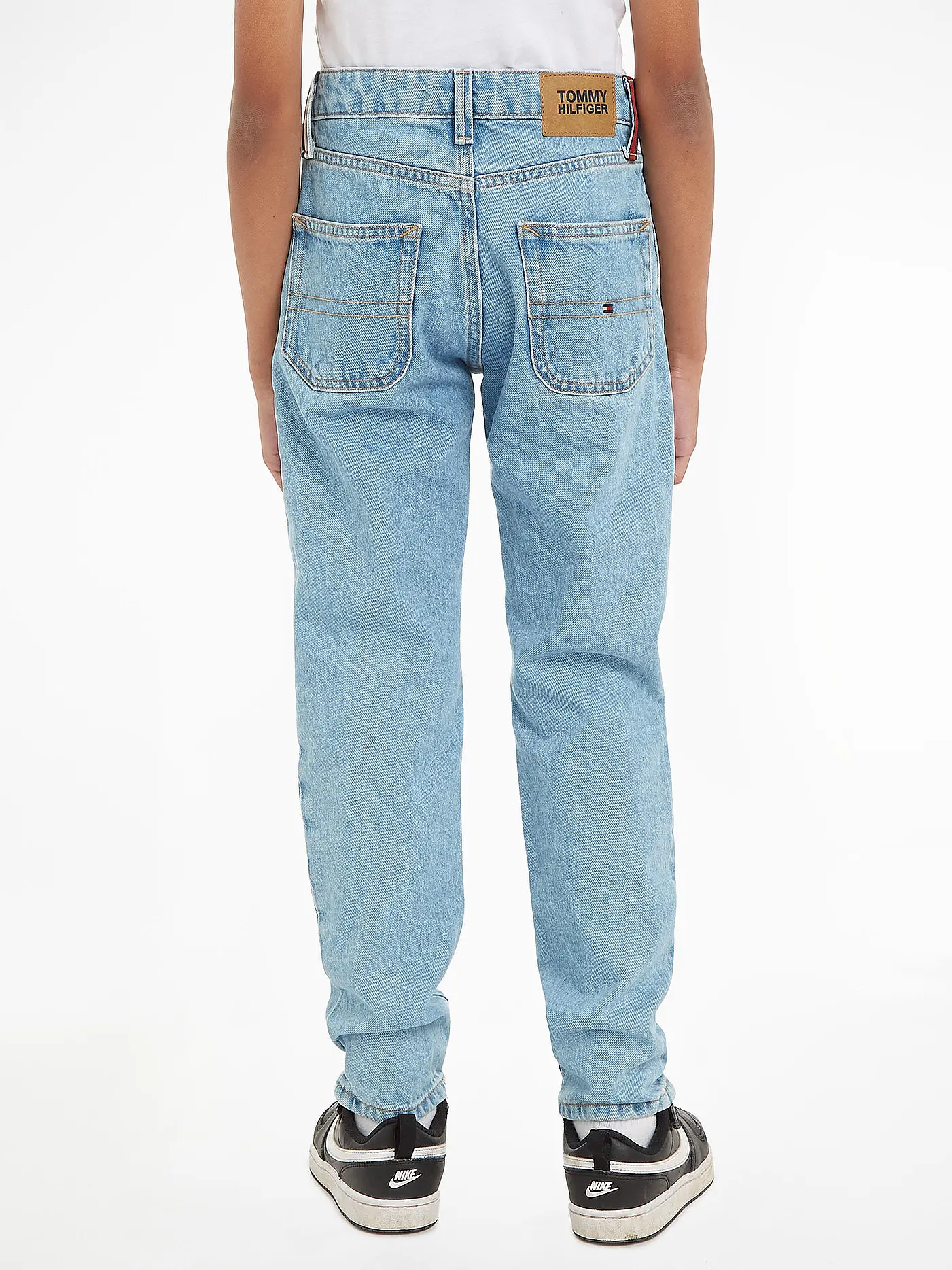 TOMMY HILFIGER | Jungen Jeans Regular Fit | hellblau