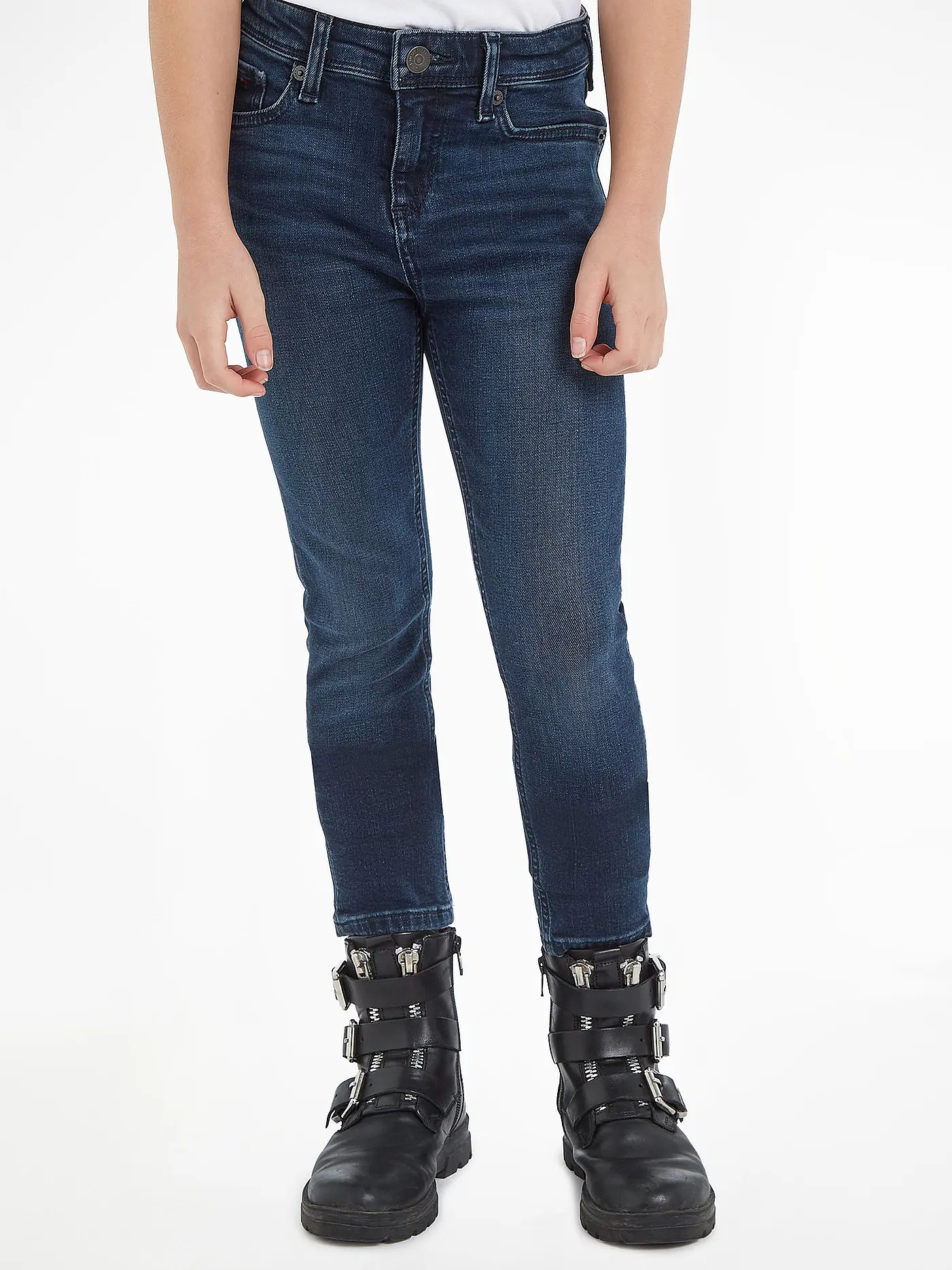 TOMMY HILFIGER | Jungen Jeans Slim Fit SCANTON | dunkelblau
