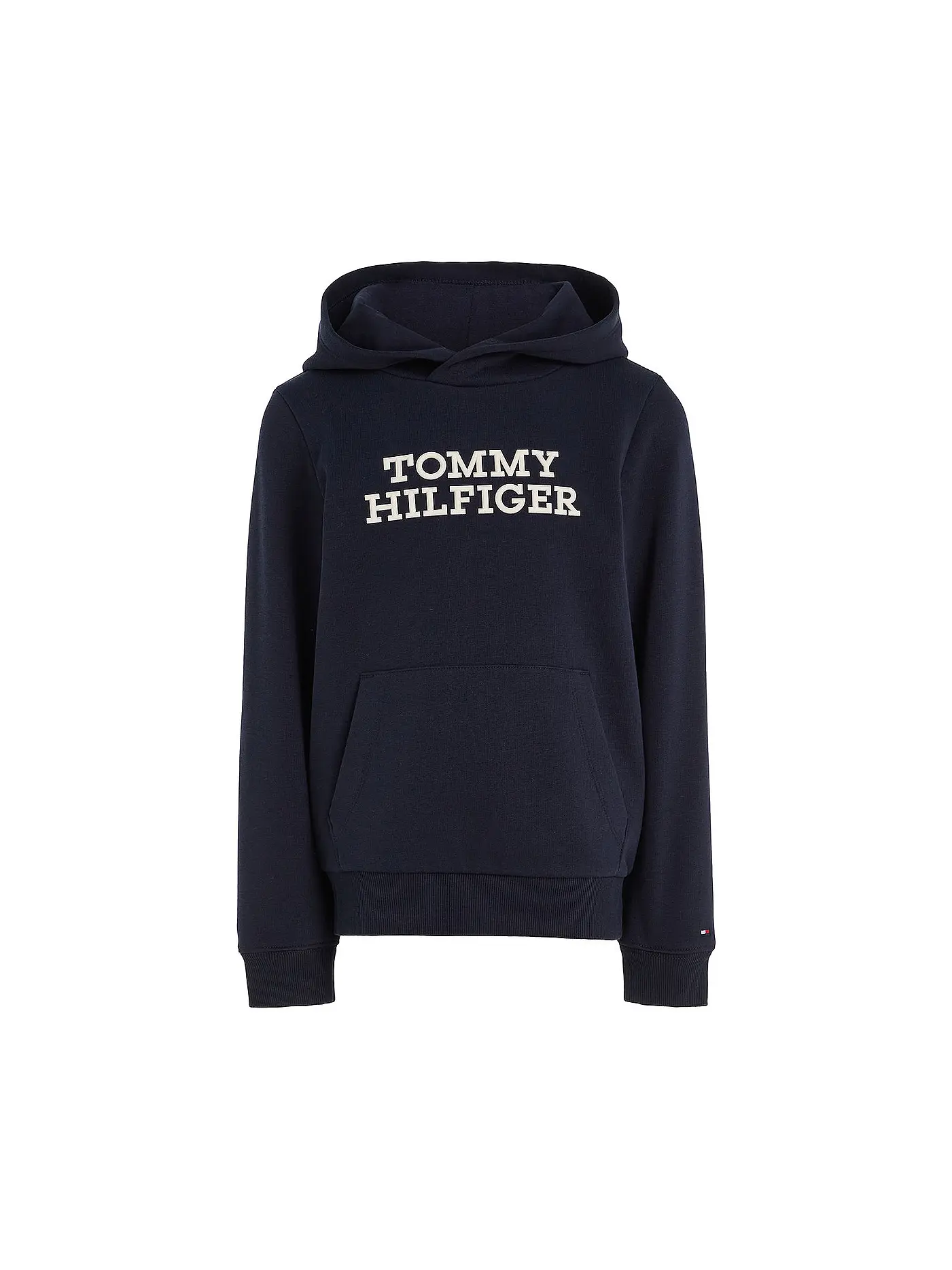 TOMMY HILFIGER | Jungen Kapuzensweater - Hoodie | dunkelblau