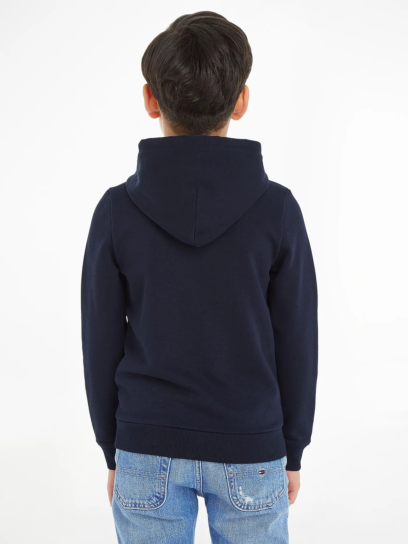TOMMY HILFIGER | Jungen Kapuzensweater - Hoodie | dunkelblau
