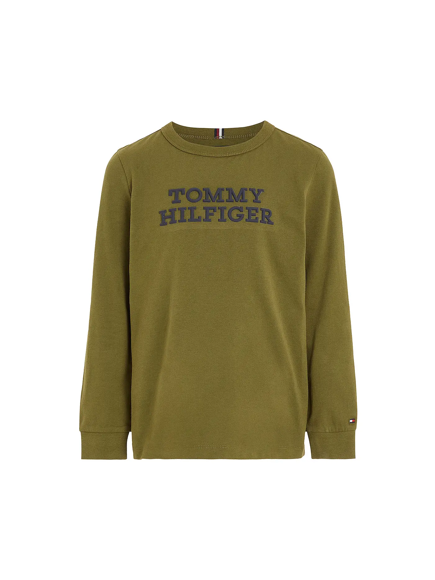TOMMY HILFIGER | Jungen Langarmshirt | olive