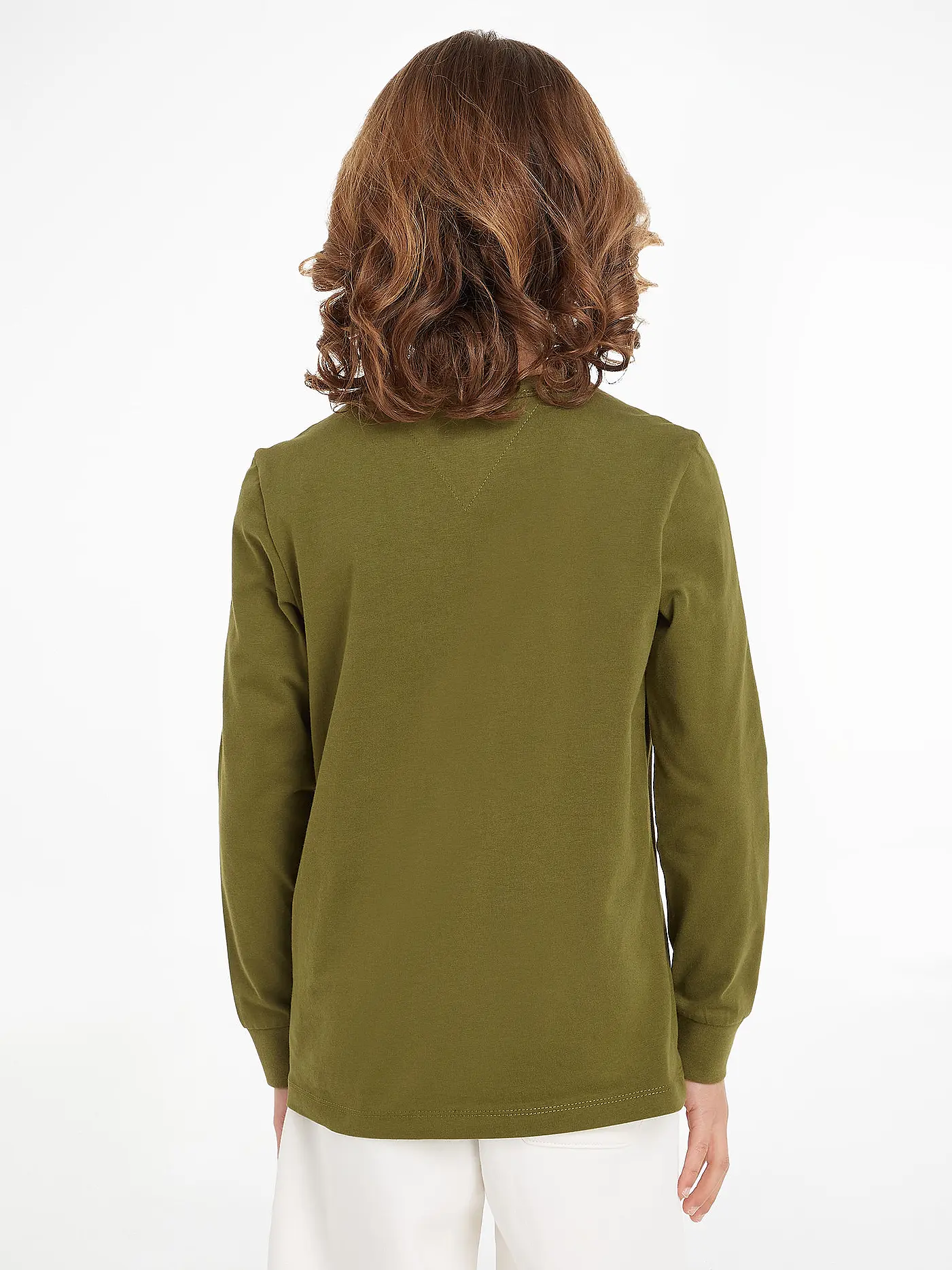 TOMMY HILFIGER | Jungen Langarmshirt | olive