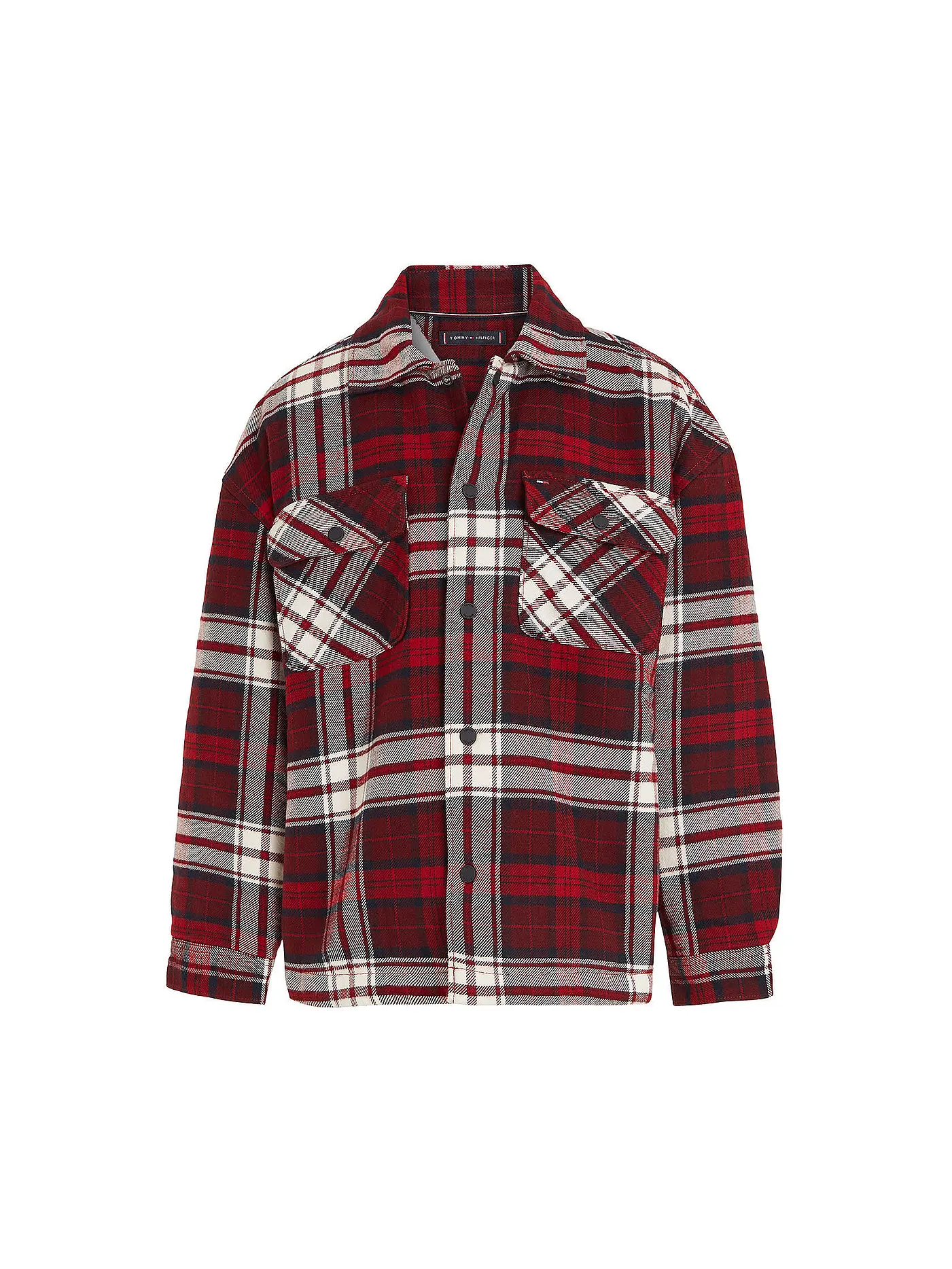 TOMMY HILFIGER | Jungen Overshirt | rot