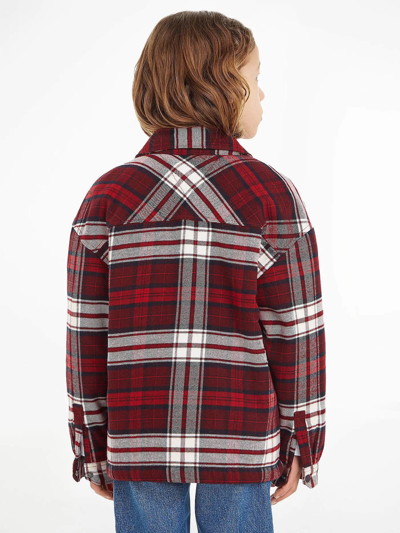 TOMMY HILFIGER | Jungen Overshirt | rot