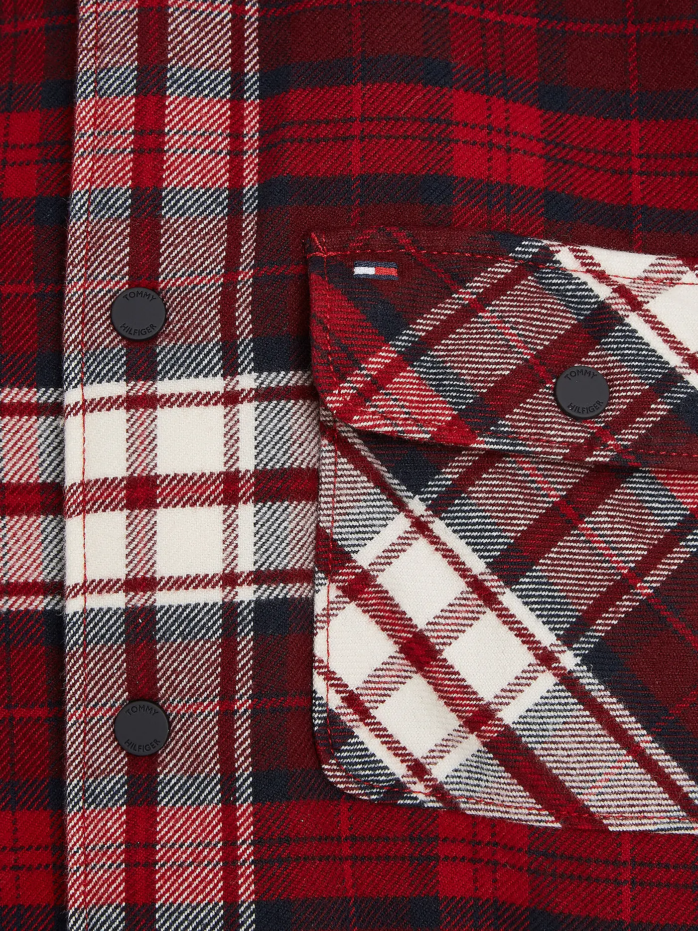 TOMMY HILFIGER | Jungen Overshirt | rot