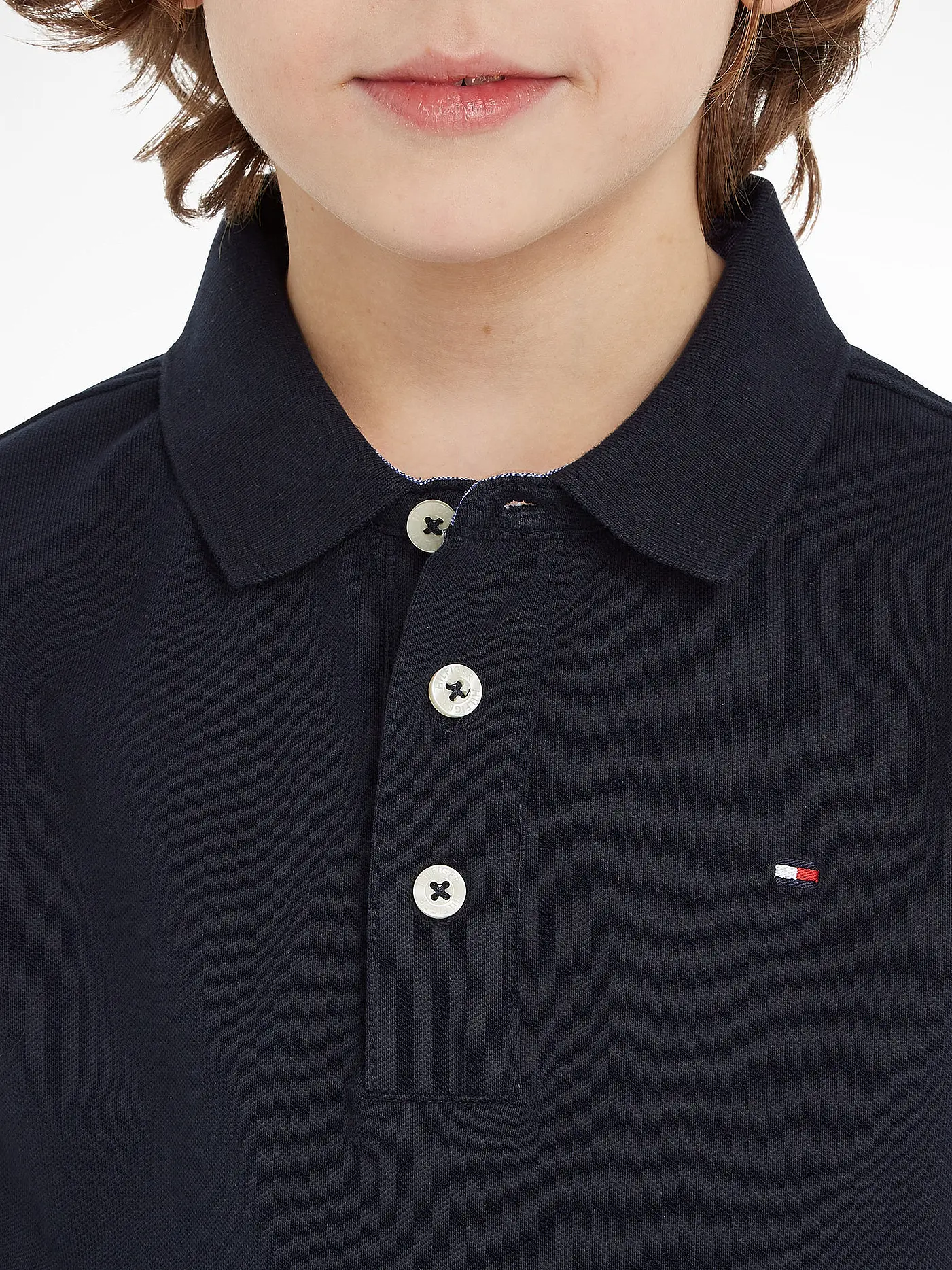 TOMMY HILFIGER | Jungen Poloshirt  | dunkelblau