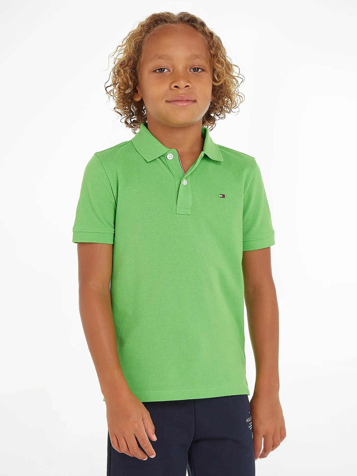 TOMMY HILFIGER | Jungen Poloshirt | grün