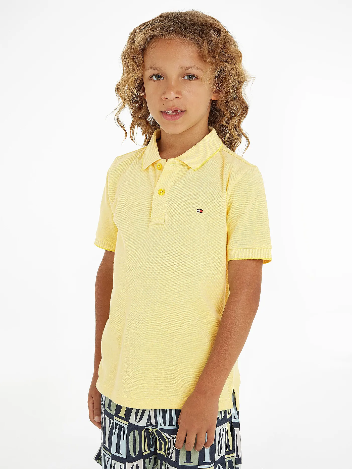 TOMMY HILFIGER | Jungen Poloshirt | gelb