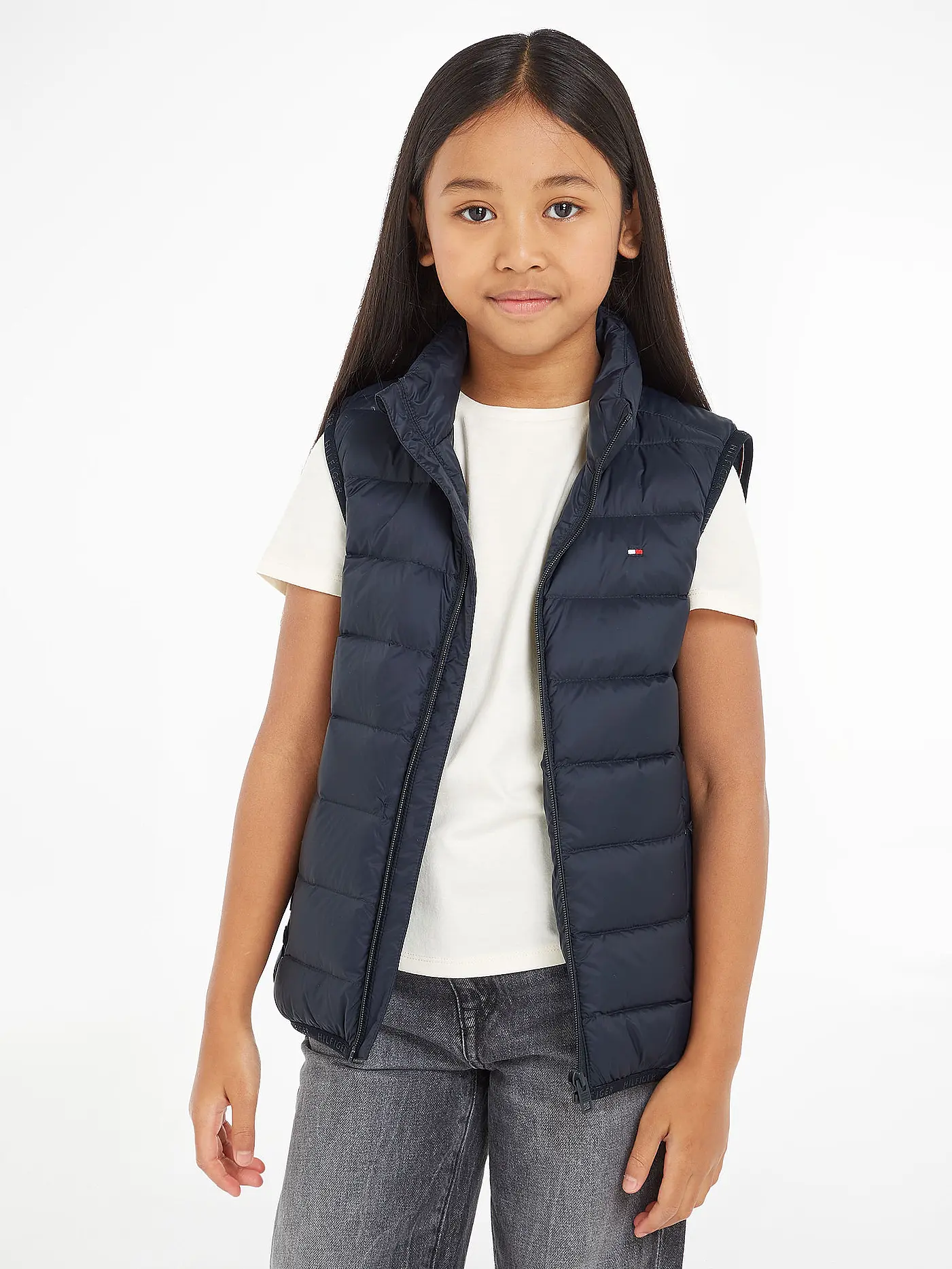 TOMMY HILFIGER | Jungen Steppgilet | dunkelblau