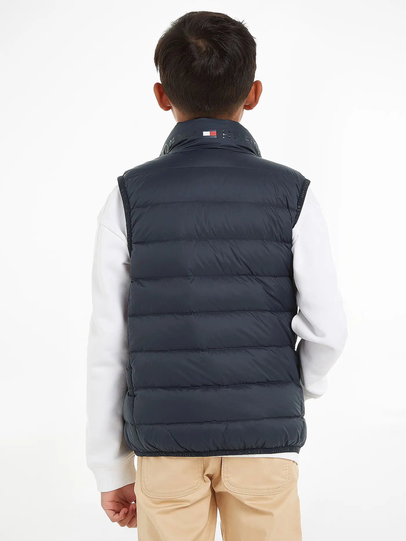 TOMMY HILFIGER | Jungen Steppgilet | dunkelblau