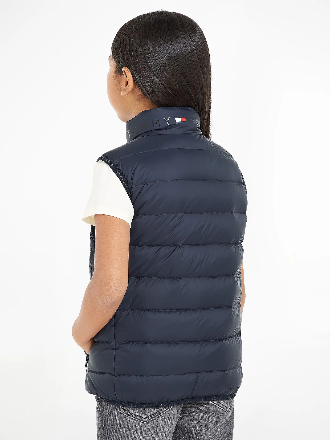 TOMMY HILFIGER | Jungen Steppgilet | dunkelblau