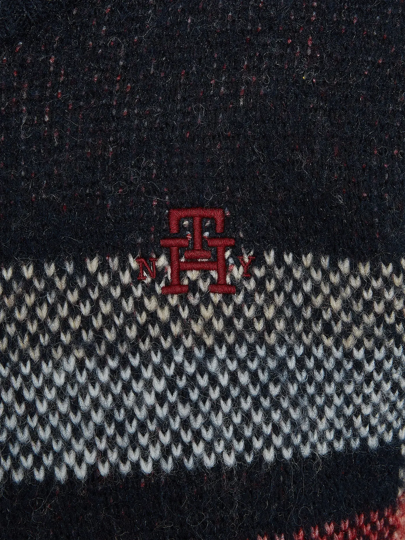 TOMMY HILFIGER | Jungen Strickpullover | dunkelblau