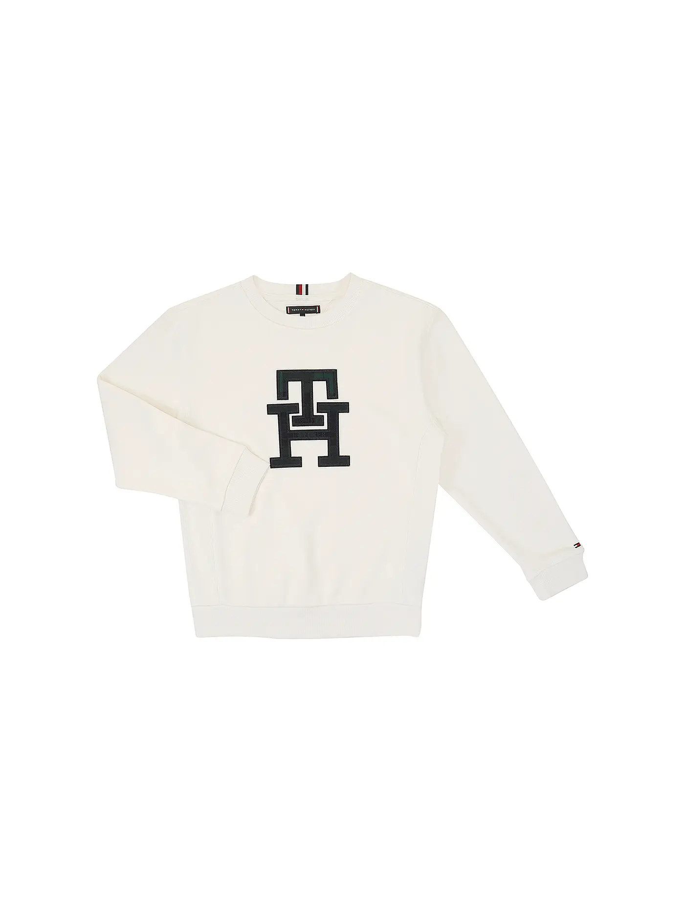 TOMMY HILFIGER | Jungen Sweater | weiss
