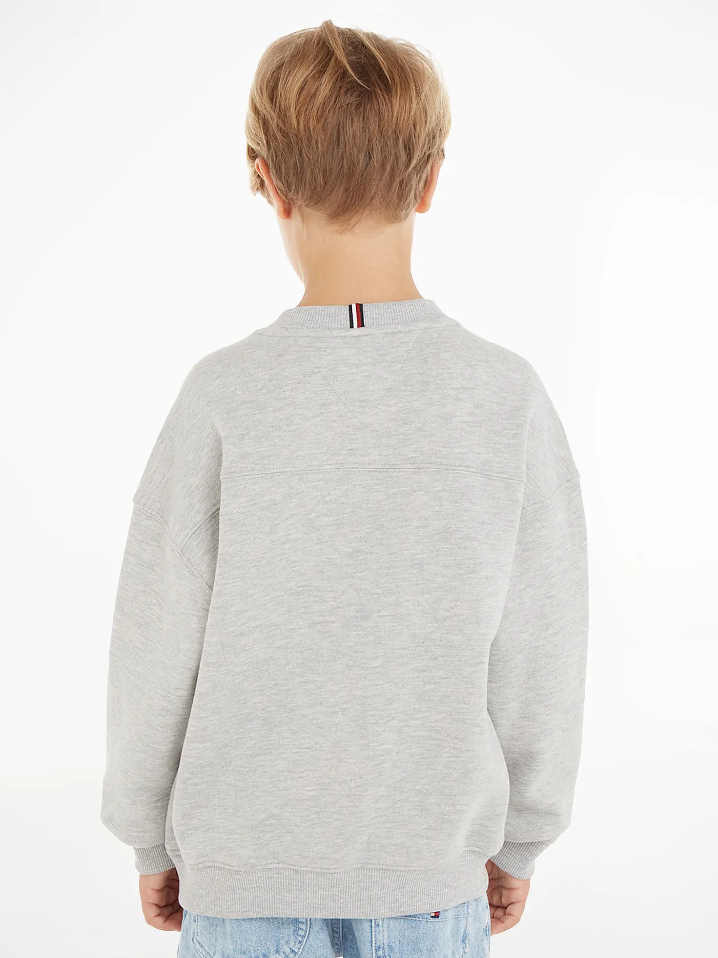 TOMMY HILFIGER | Jungen Sweater | hellgrau