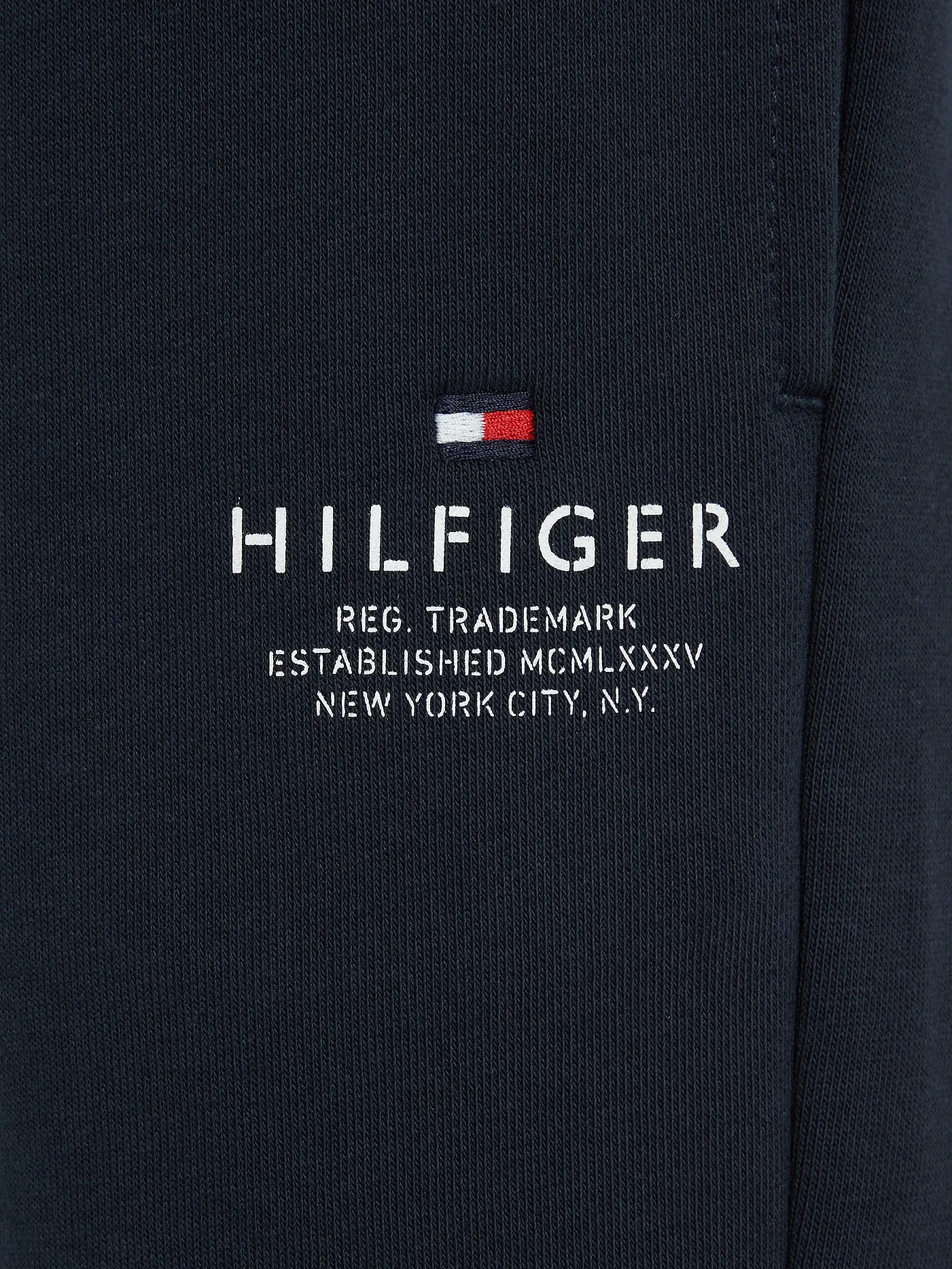 TOMMY HILFIGER | Jungen Sweatshorts | dunkelblau