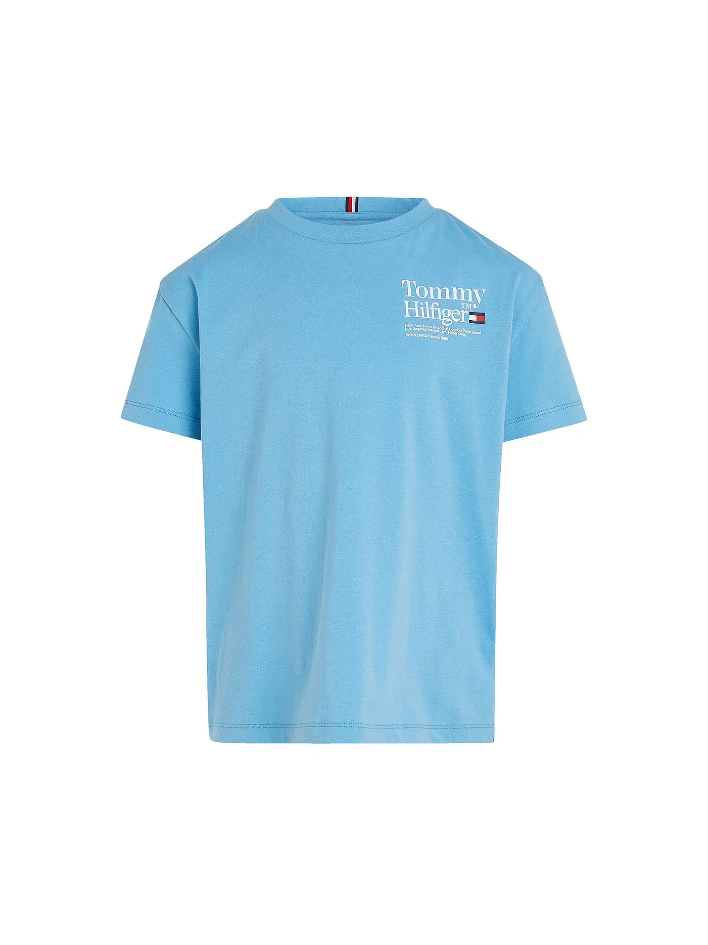 TOMMY HILFIGER | Jungen T-Shirt | hellblau