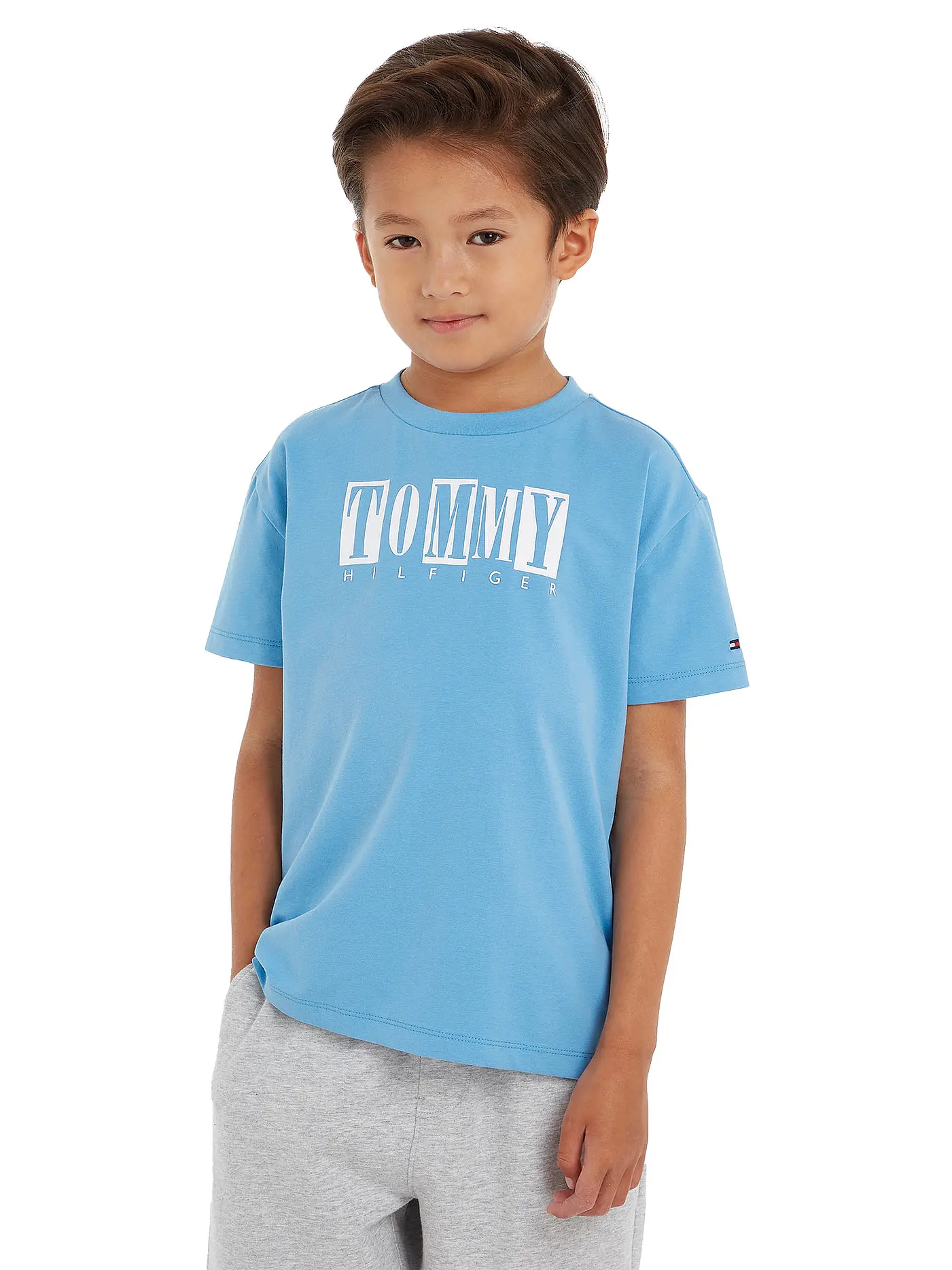 TOMMY HILFIGER | Jungen T-Shirt | hellblau