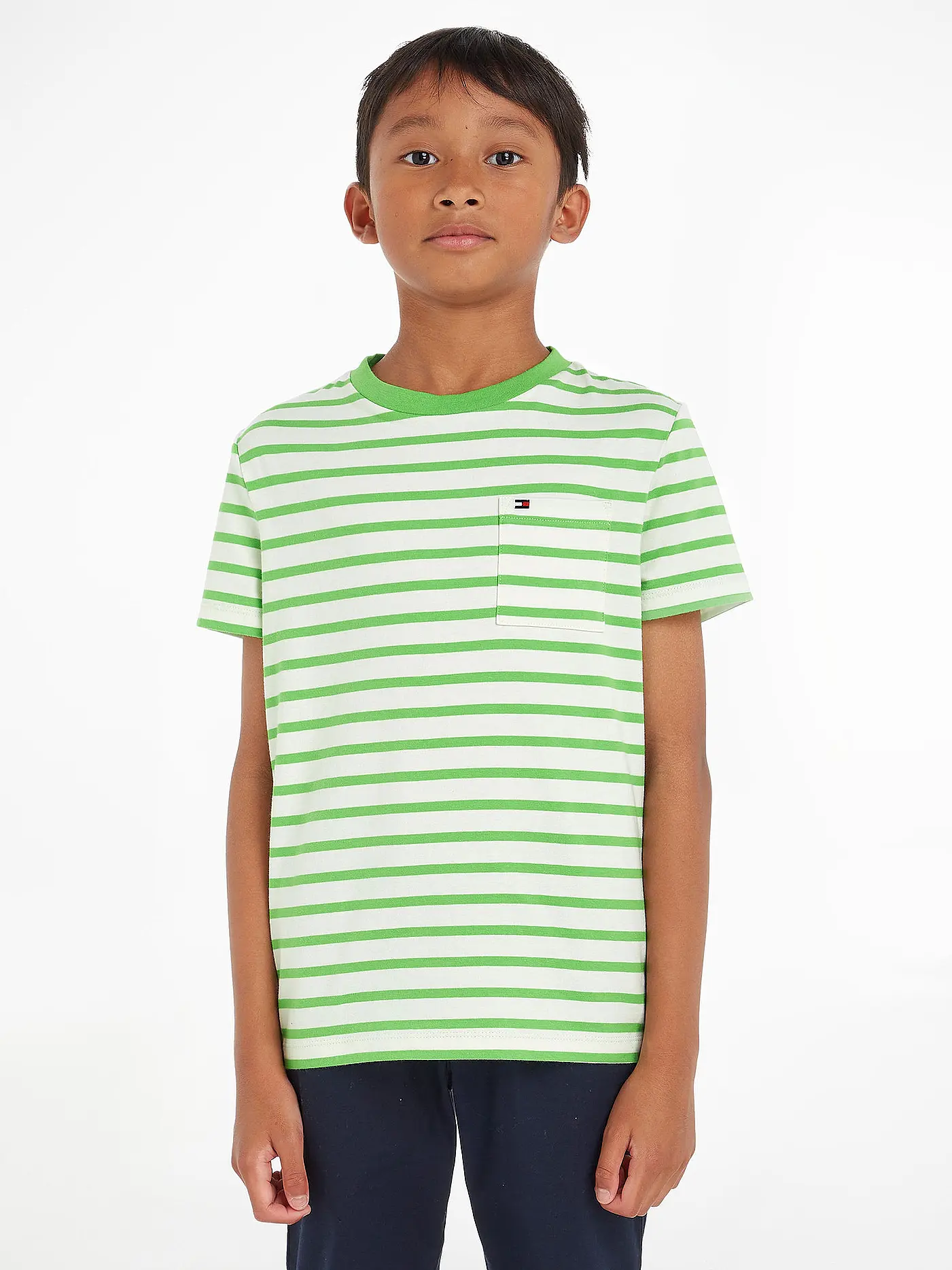 TOMMY HILFIGER | Jungen T-Shirt | grün