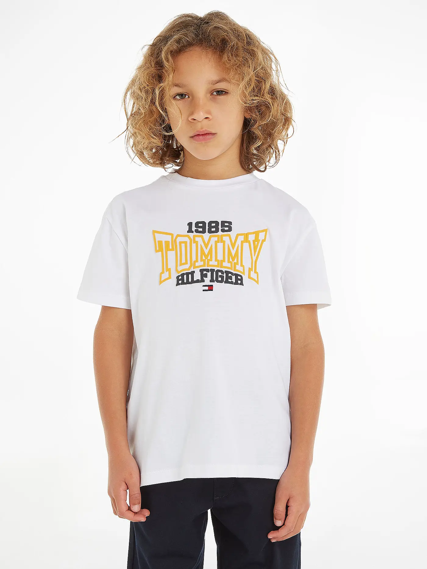 TOMMY HILFIGER | Jungen T-Shirt | weiss