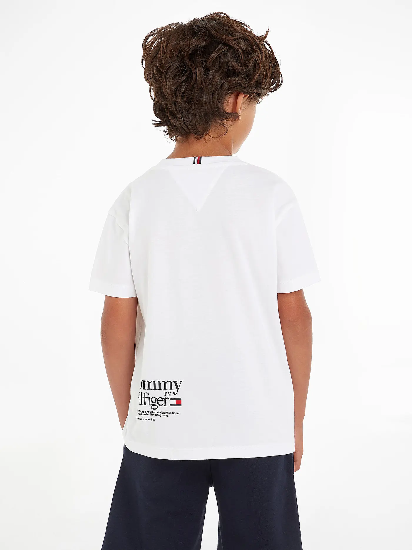 TOMMY HILFIGER | Jungen T-Shirt | weiss