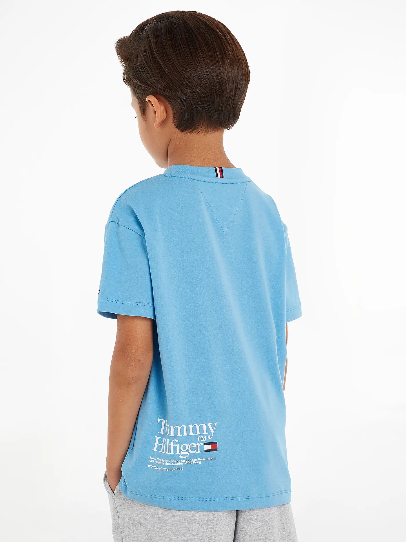 TOMMY HILFIGER | Jungen T-Shirt | hellblau