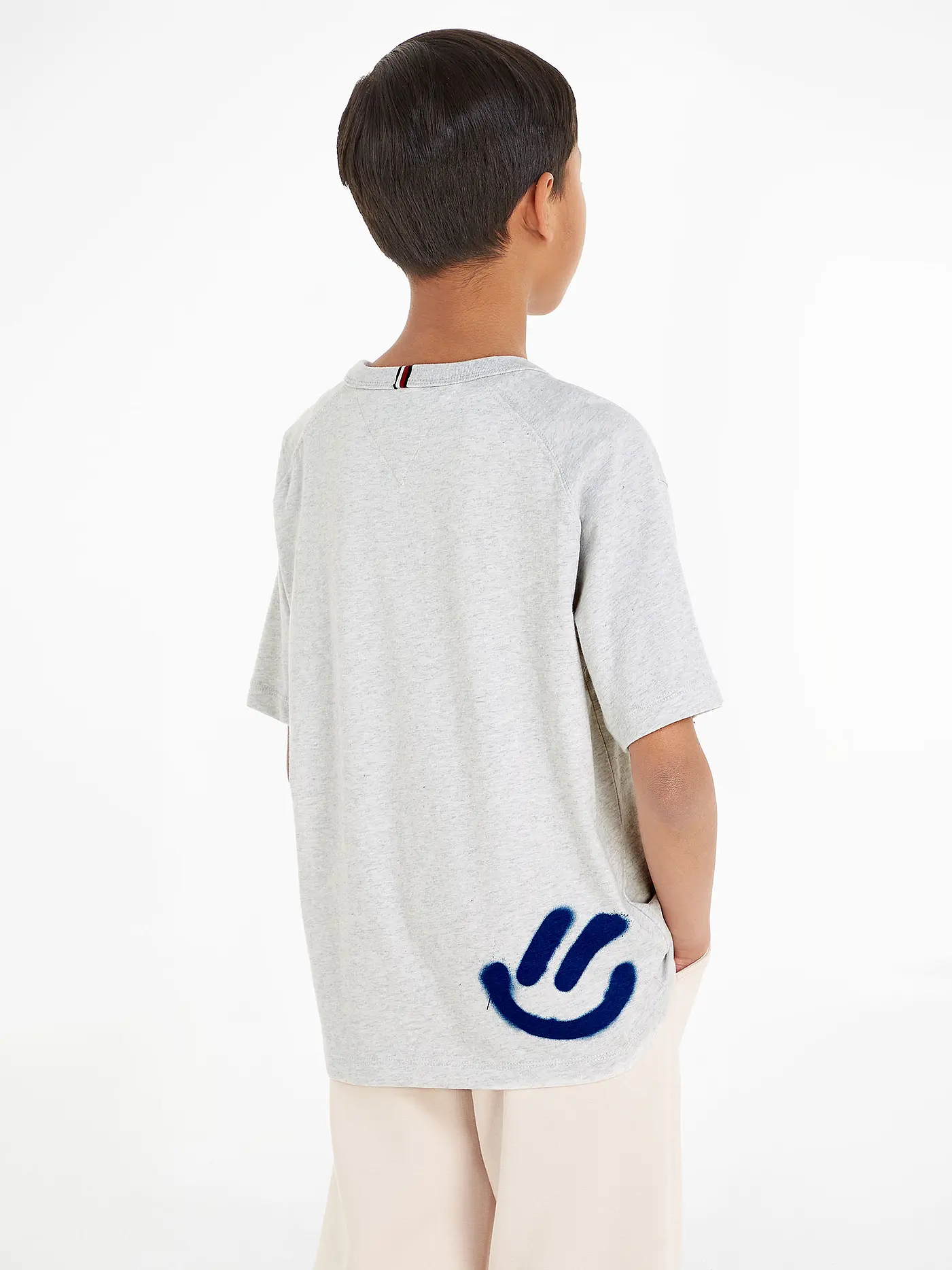 TOMMY HILFIGER | Jungen T-Shirt | hellgrau
