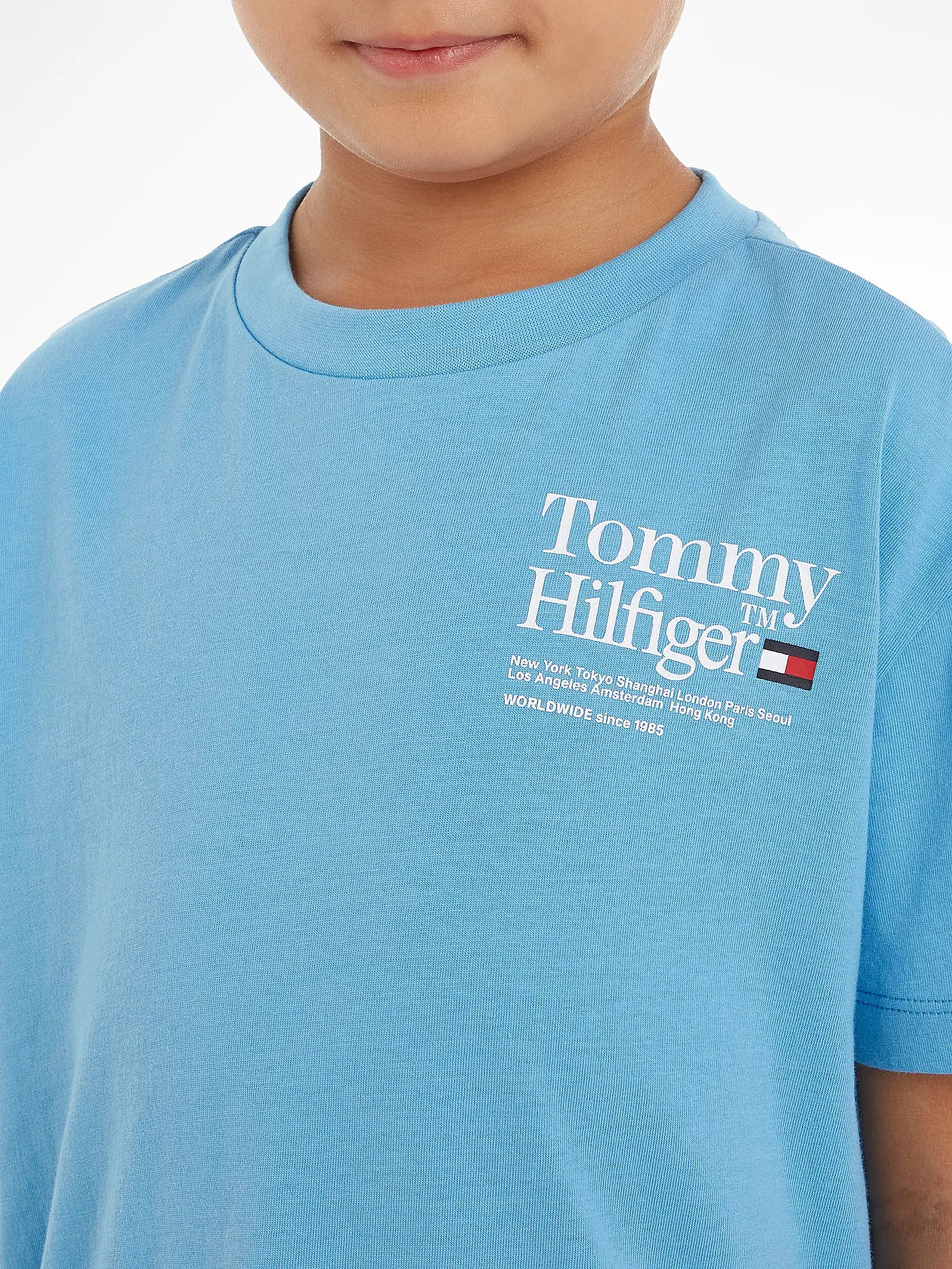 TOMMY HILFIGER | Jungen T-Shirt | hellblau