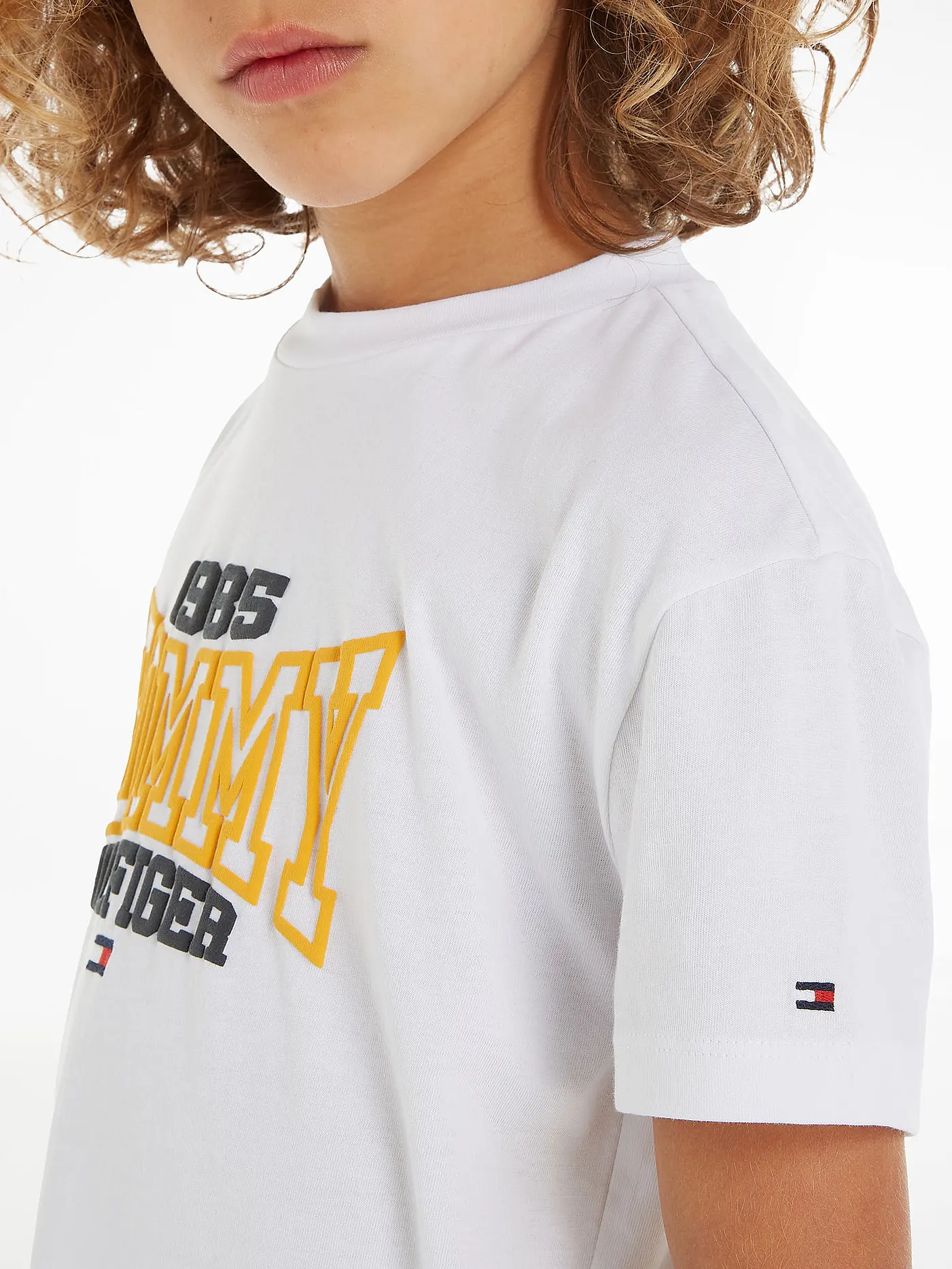 TOMMY HILFIGER | Jungen T-Shirt | weiss