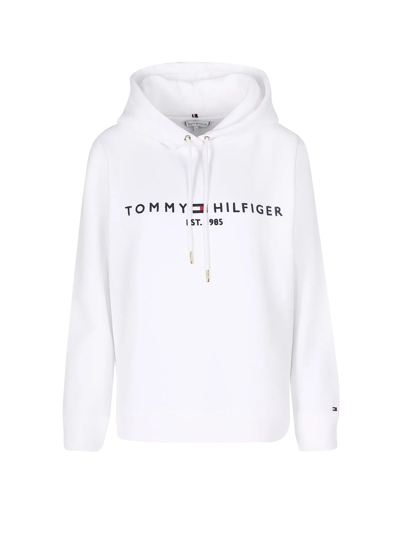 TOMMY HILFIGER | Kapuzensweater - Hoodie  | weiss