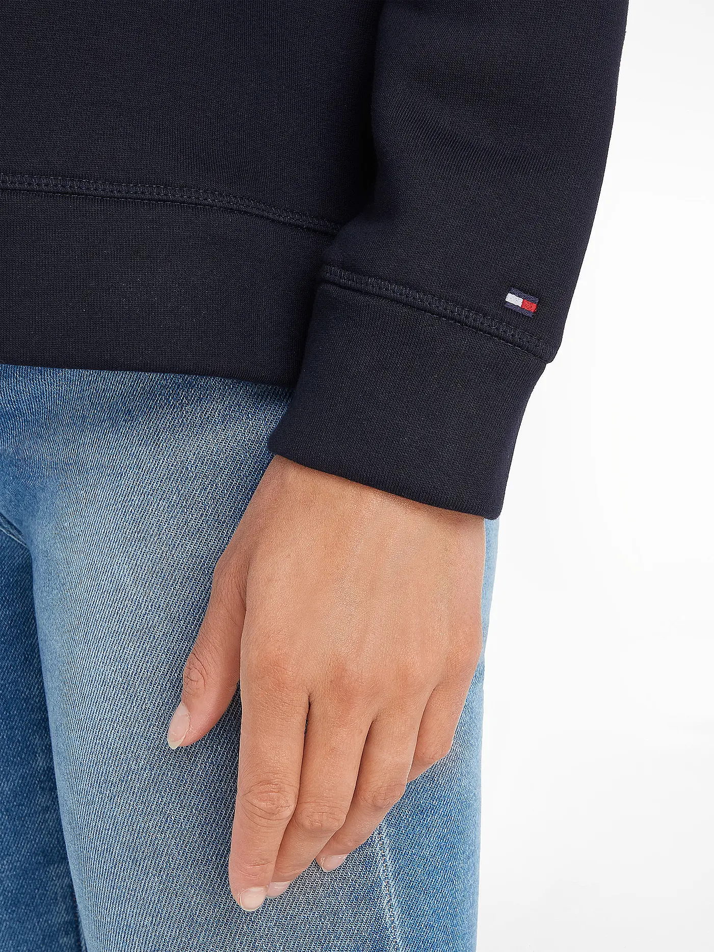 TOMMY HILFIGER | Kapuzensweater - Hoodie  | blau
