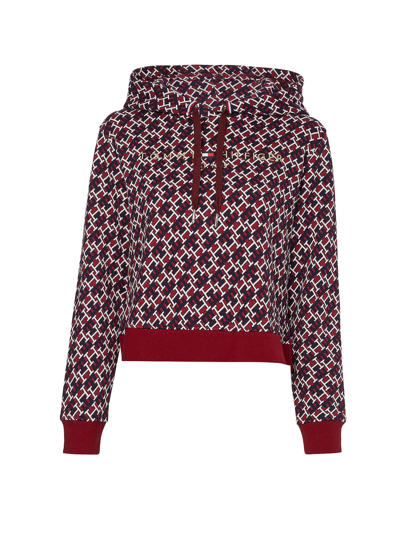 TOMMY HILFIGER | Kapuzensweater - Hoodie | rot