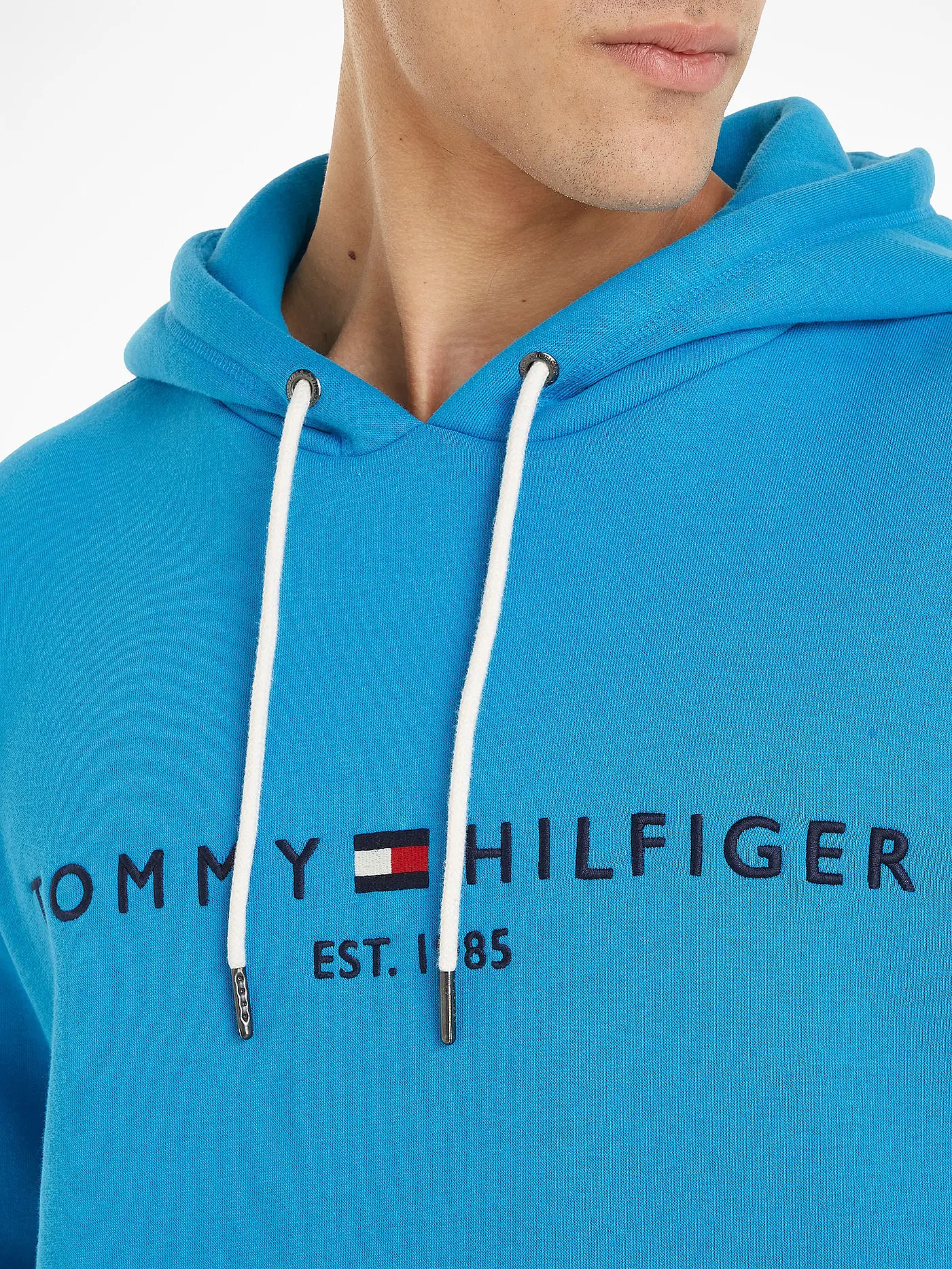 TOMMY HILFIGER | Kapuzensweater - Hoodie | hellblau