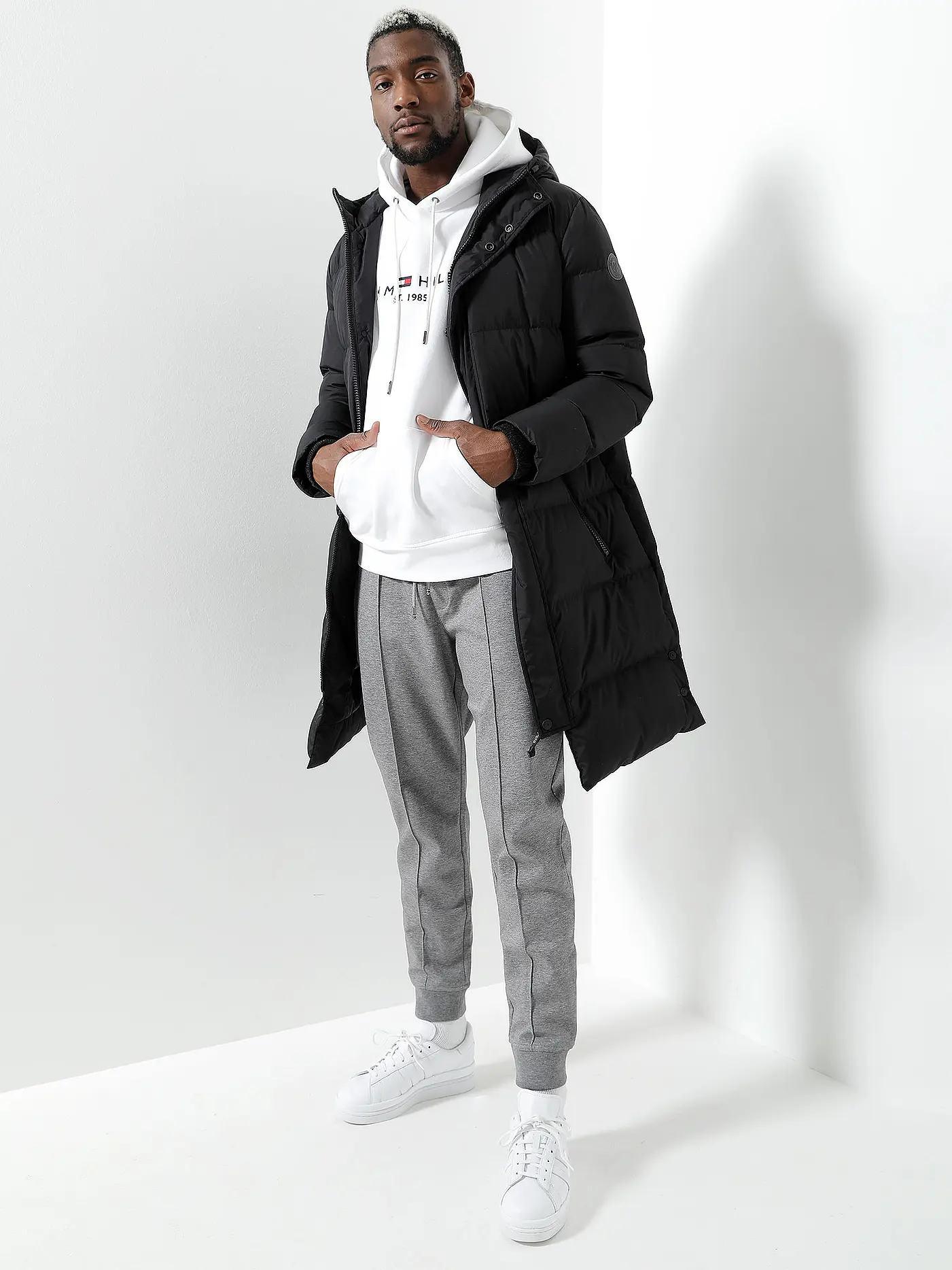 TOMMY HILFIGER | Kapuzensweater - Hoodie | weiss