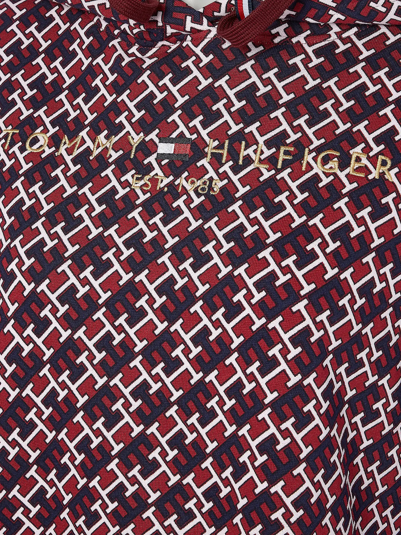TOMMY HILFIGER | Kapuzensweater - Hoodie | rot