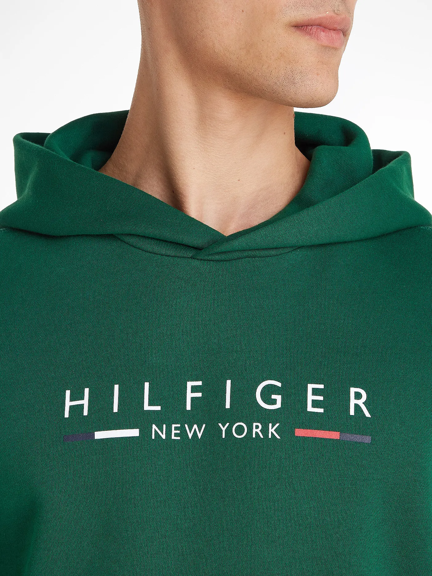 TOMMY HILFIGER | Kapuzensweater - Hoodie | grün
