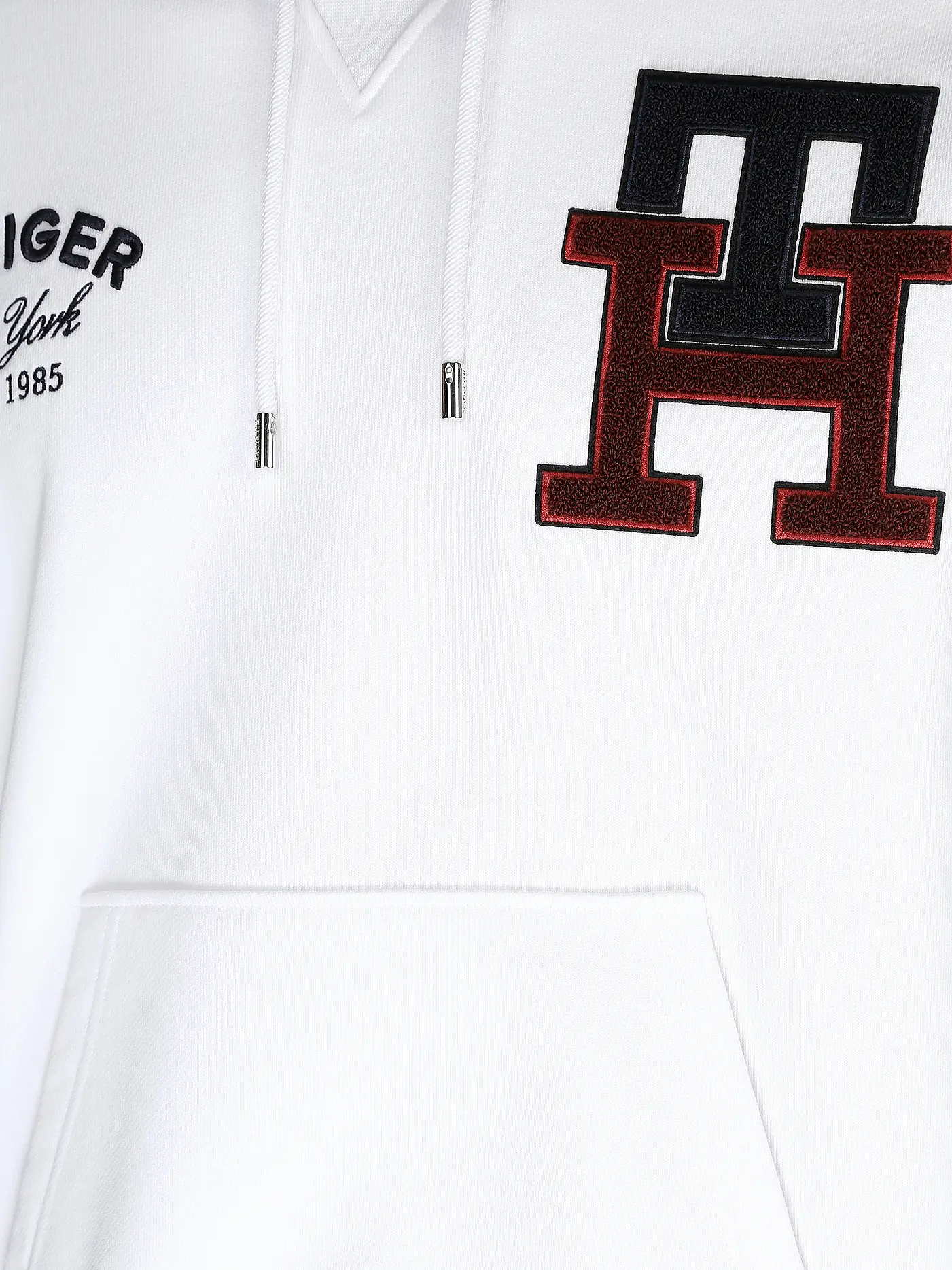TOMMY HILFIGER | Kapuzenswetaer - Hoodie  | weiss