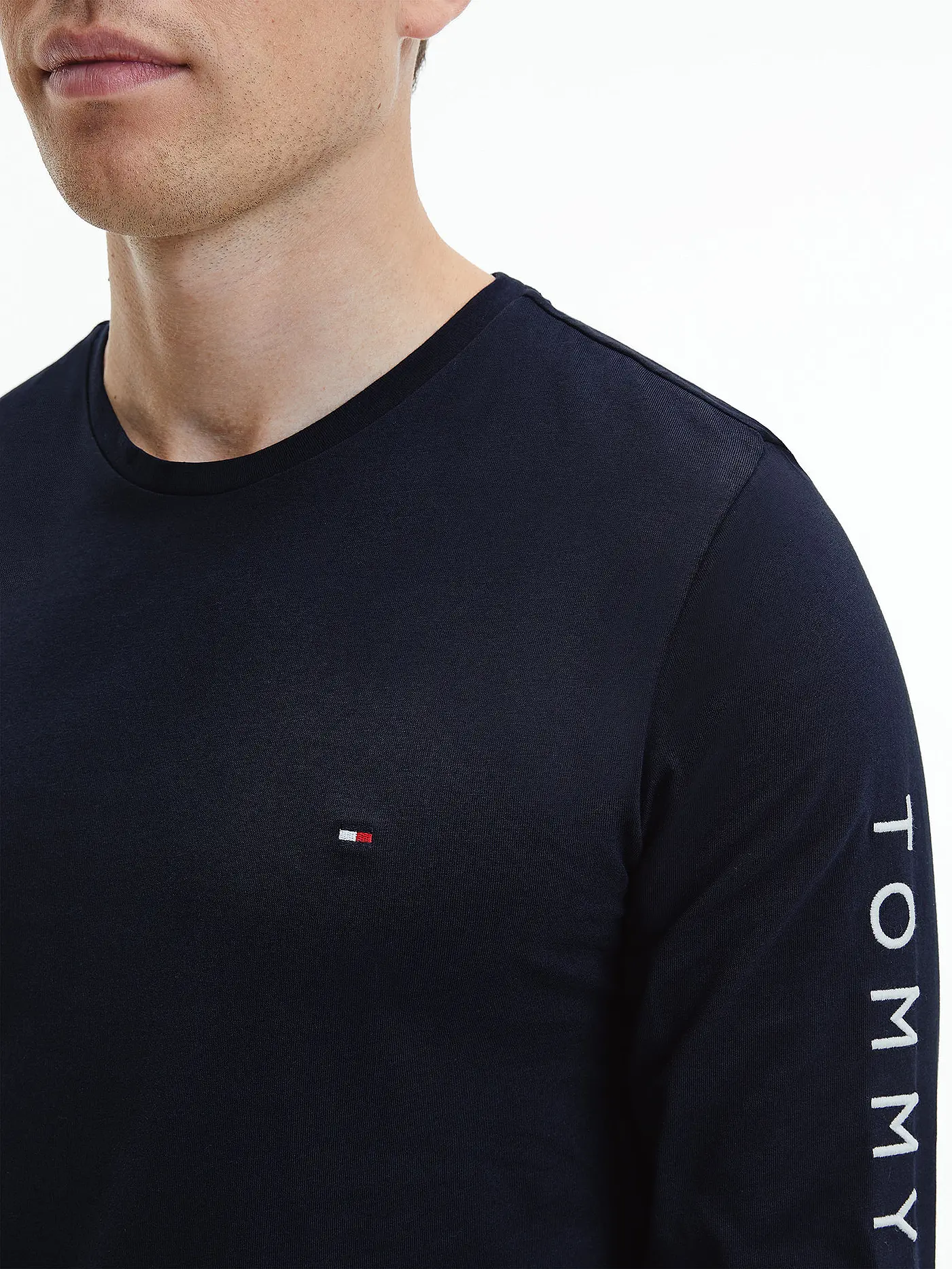TOMMY HILFIGER | Langarmshirt | blau