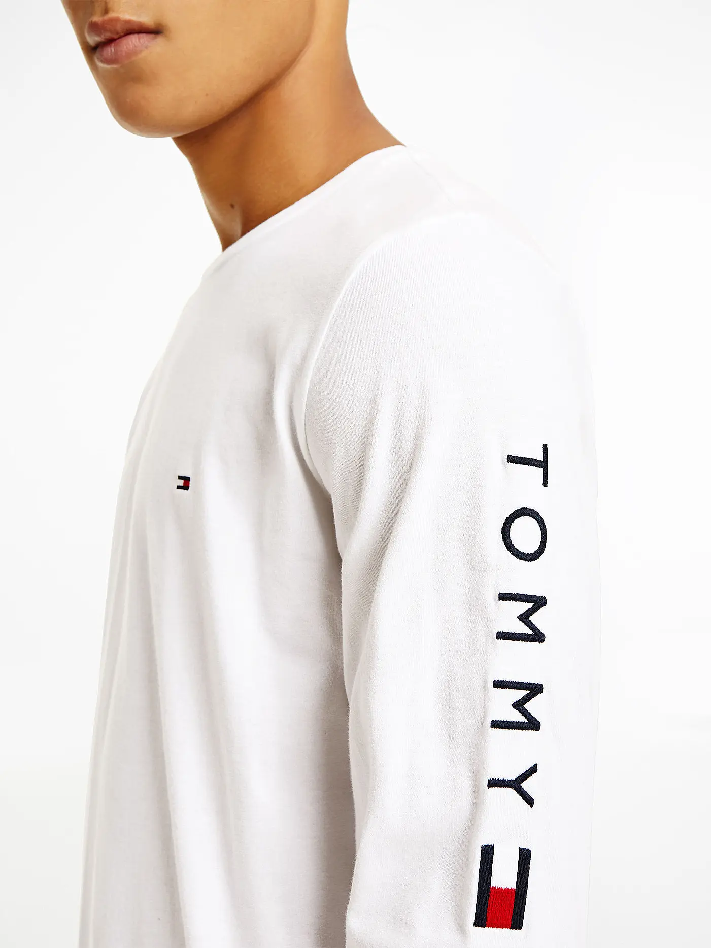 TOMMY HILFIGER | Langarmshirt | weiss