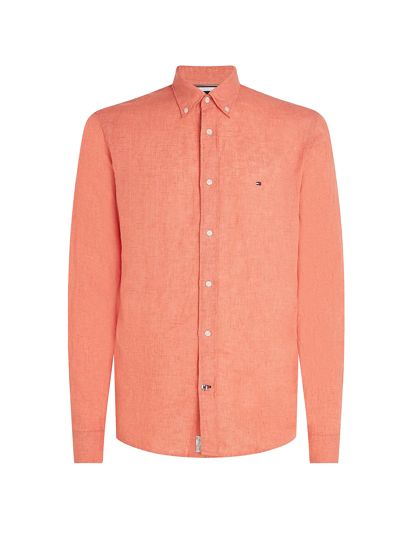 TOMMY HILFIGER | Leinenhemd | rosa