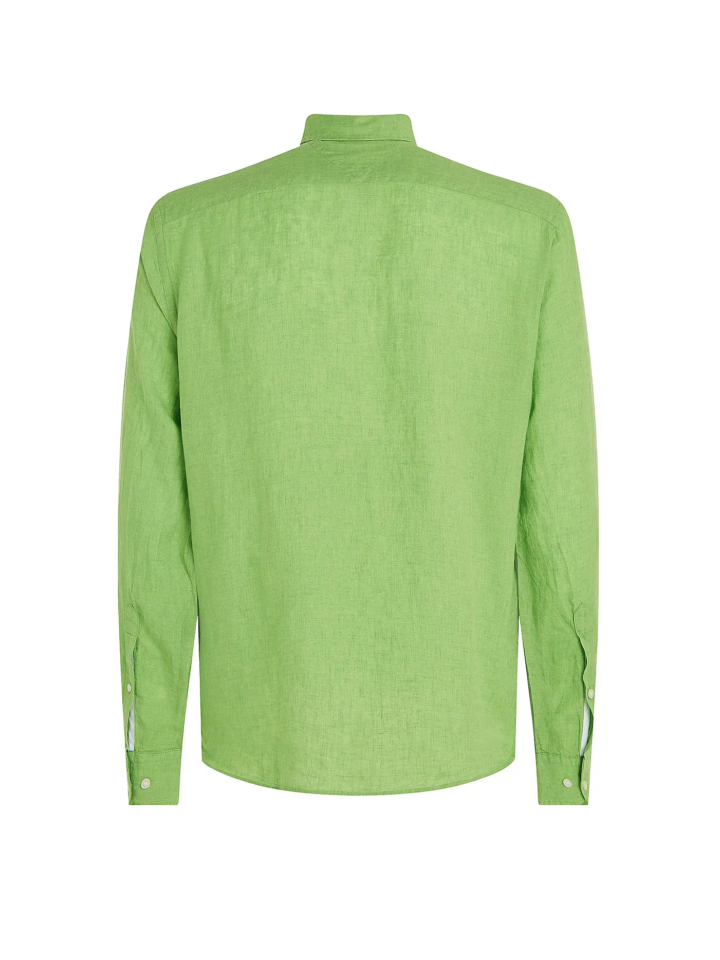 TOMMY HILFIGER | Leinenhemd | grün