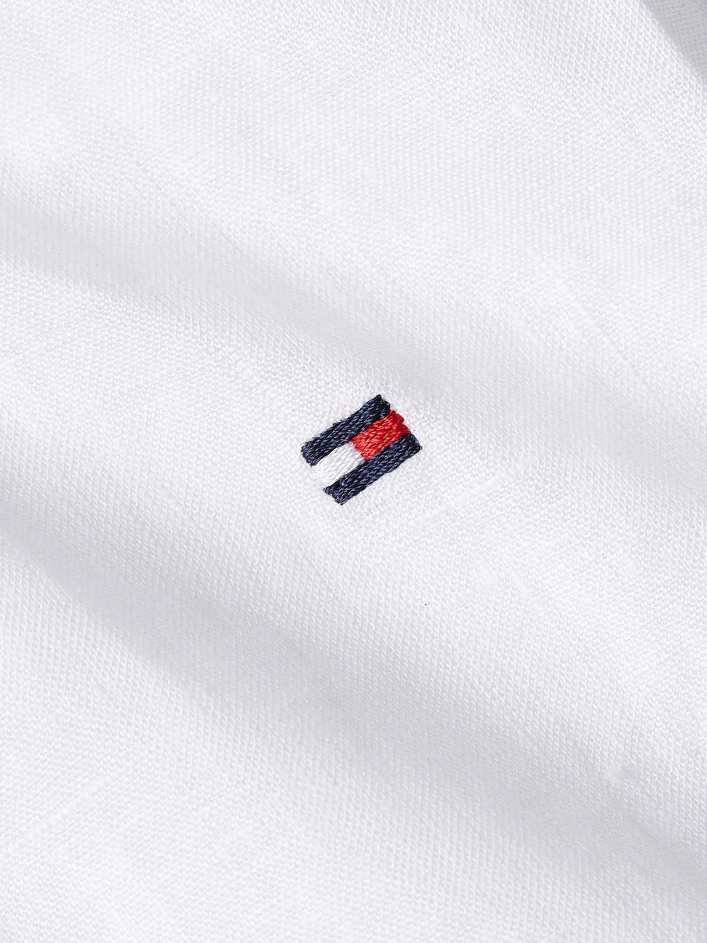 TOMMY HILFIGER | Leinenhemd | weiss