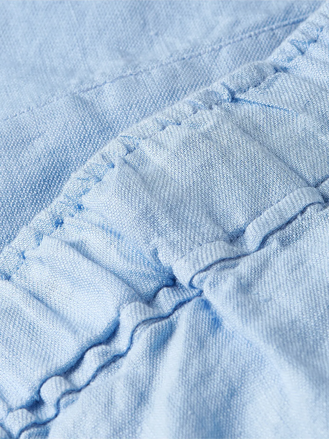 TOMMY HILFIGER | Leinenshorts | hellblau