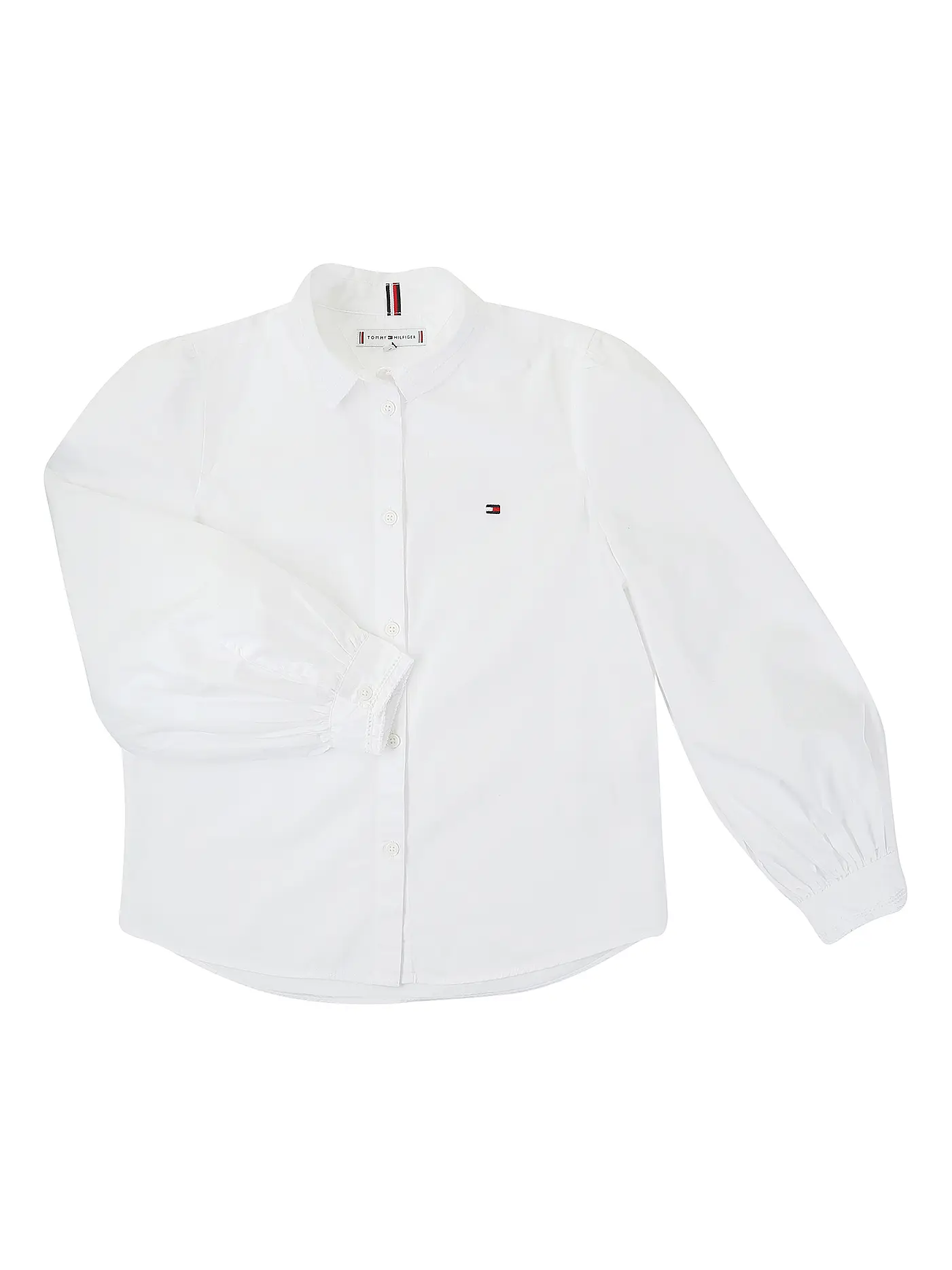 TOMMY HILFIGER | Mädchen Bluse | weiss