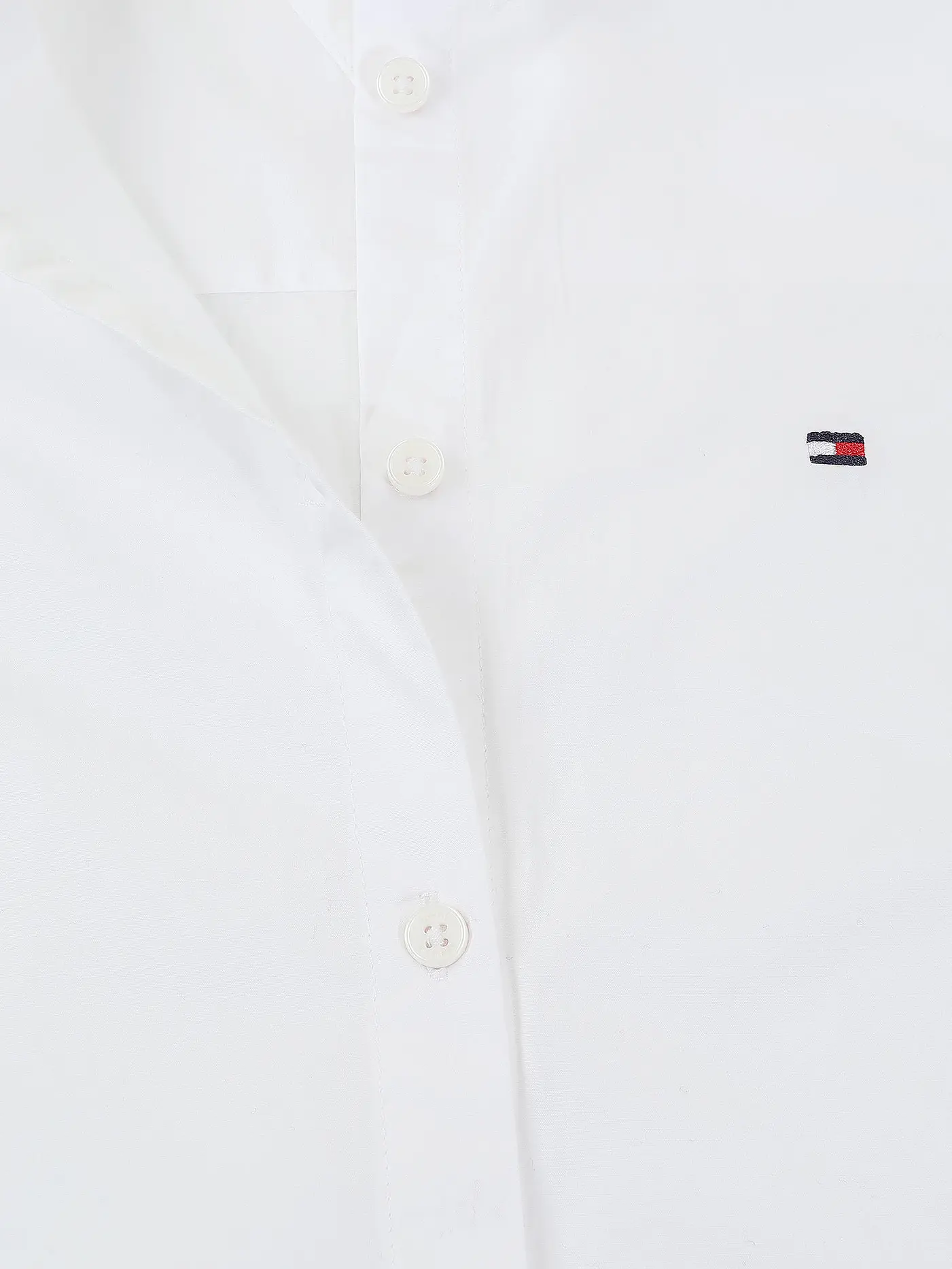 TOMMY HILFIGER | Mädchen Bluse | weiss