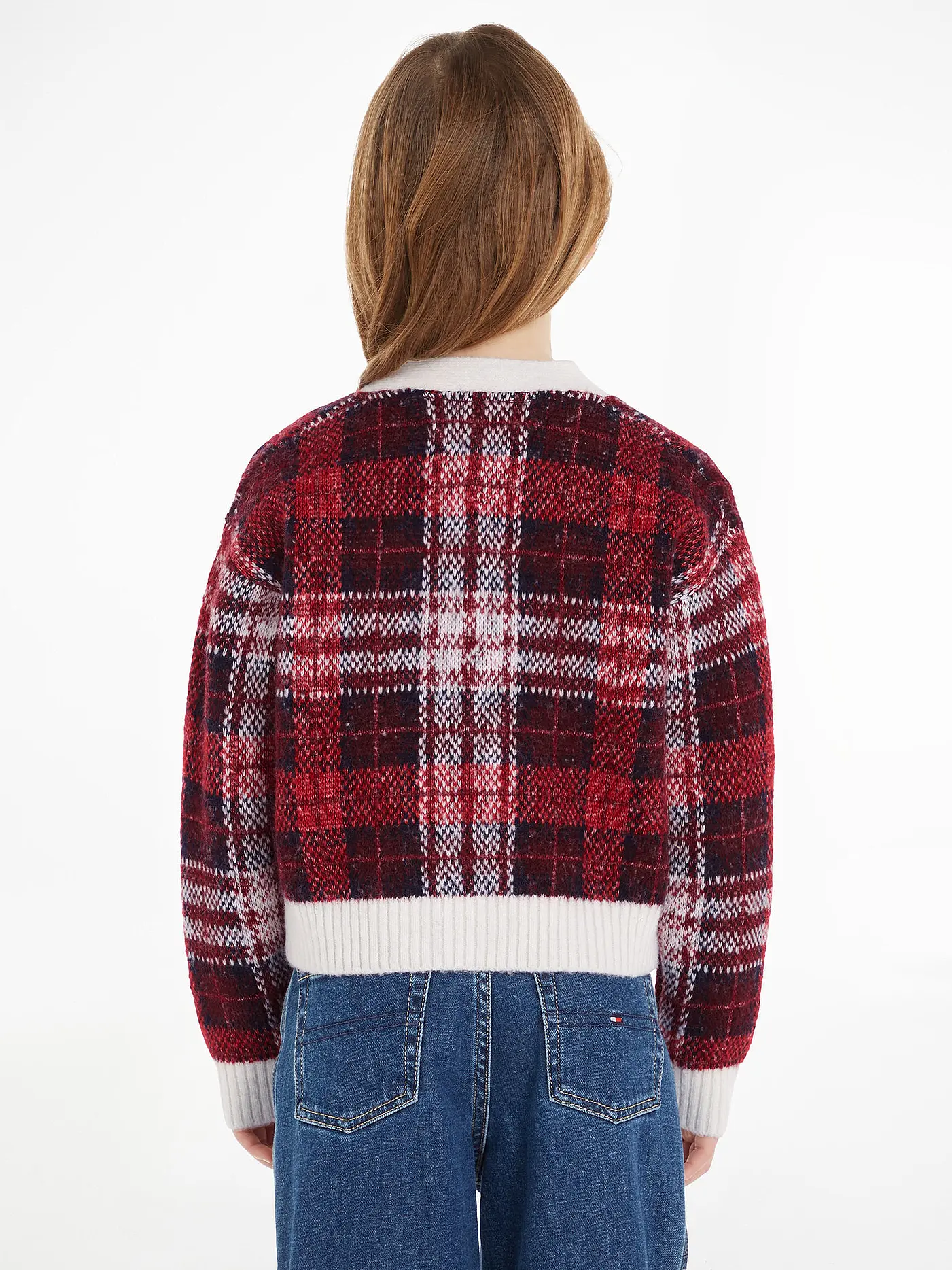 TOMMY HILFIGER | Mädchen Cardigan | rot