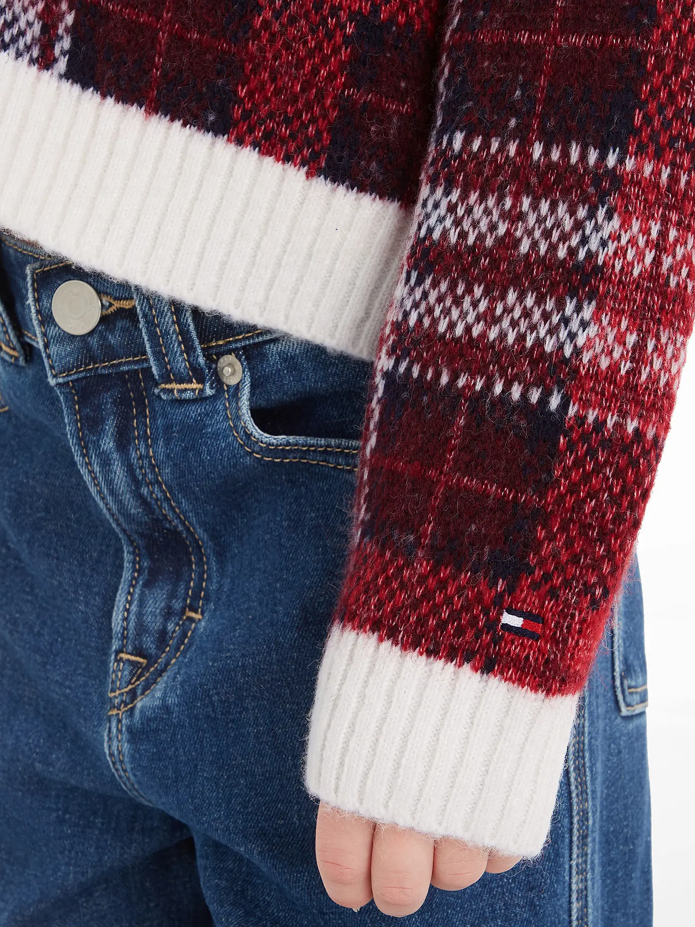 TOMMY HILFIGER | Mädchen Cardigan | rot