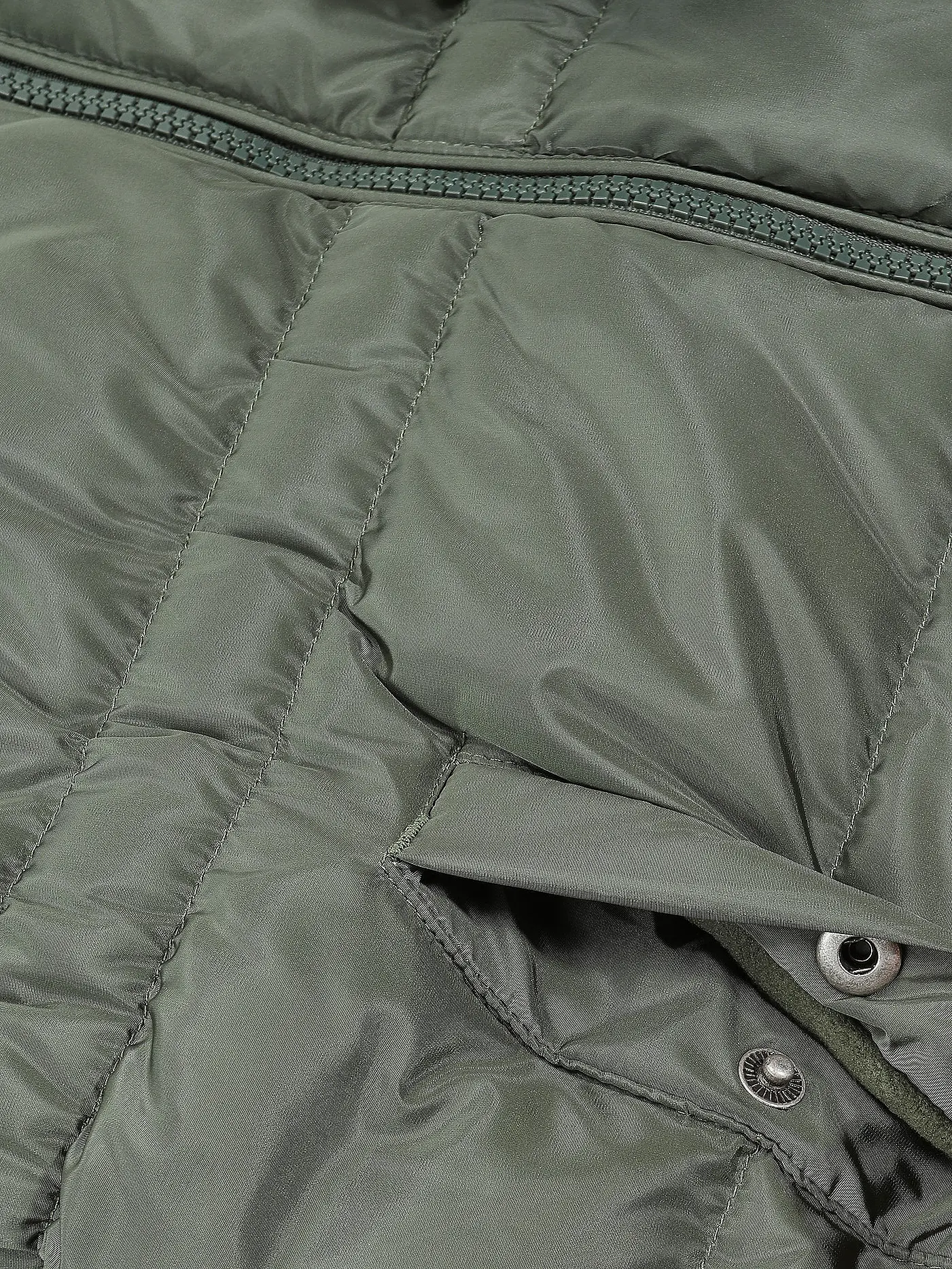 TOMMY HILFIGER | Mädchen Daunenmantel  | olive