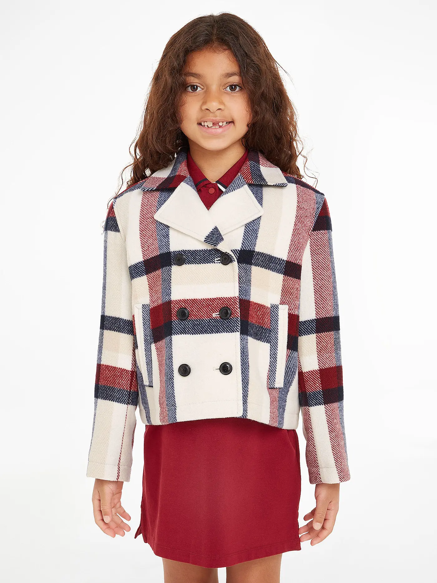 TOMMY HILFIGER | Mädchen Jacke | weiss