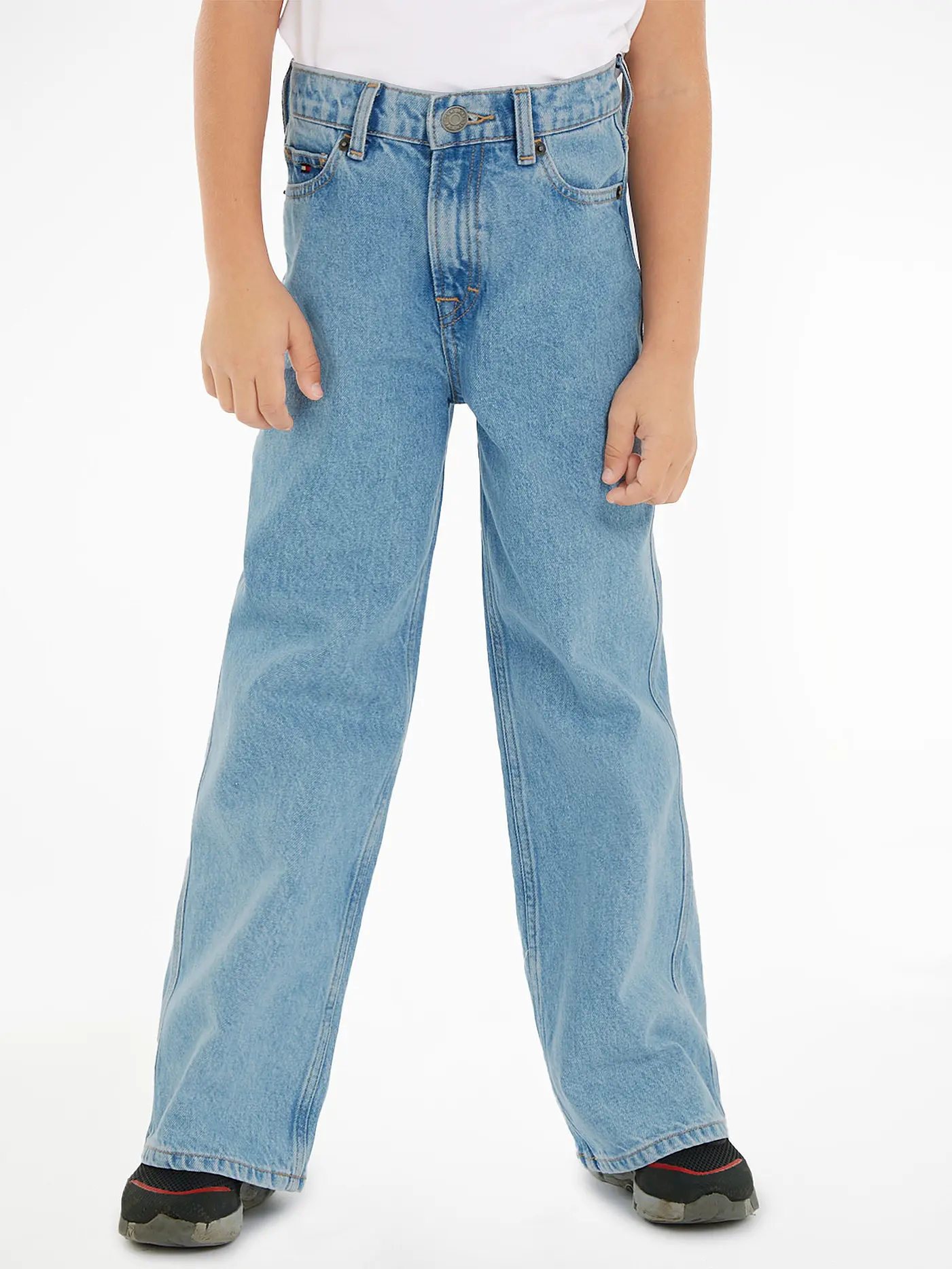 TOMMY HILFIGER | Mädchen Jeans Regular Fit | hellblau